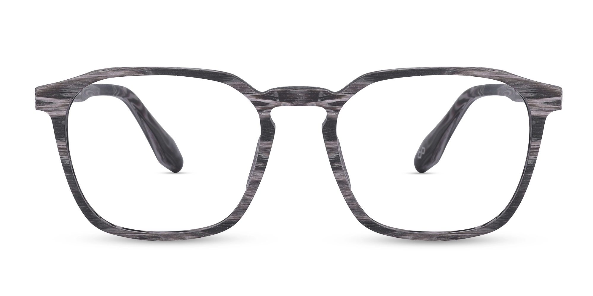 Slate Grey Pine Wooden Frame Glasses 1