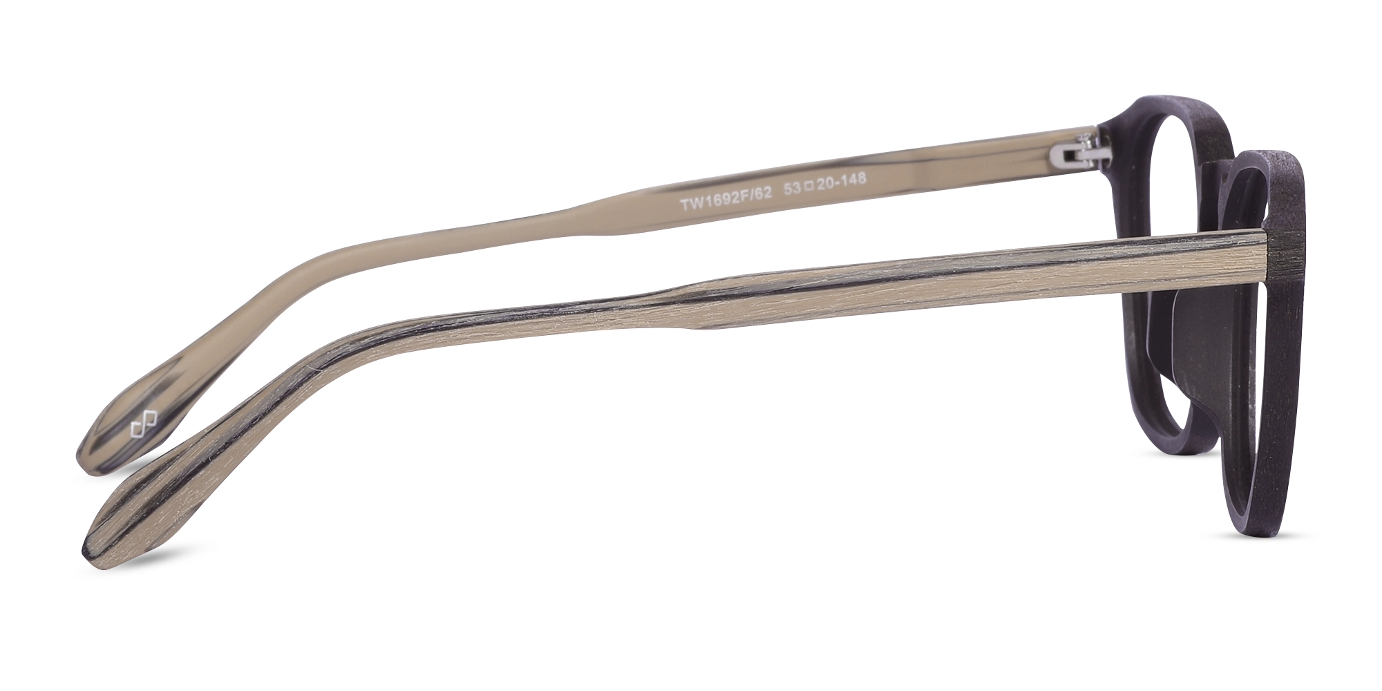 Wenge Teak Wooden Frame Eyeglasses
