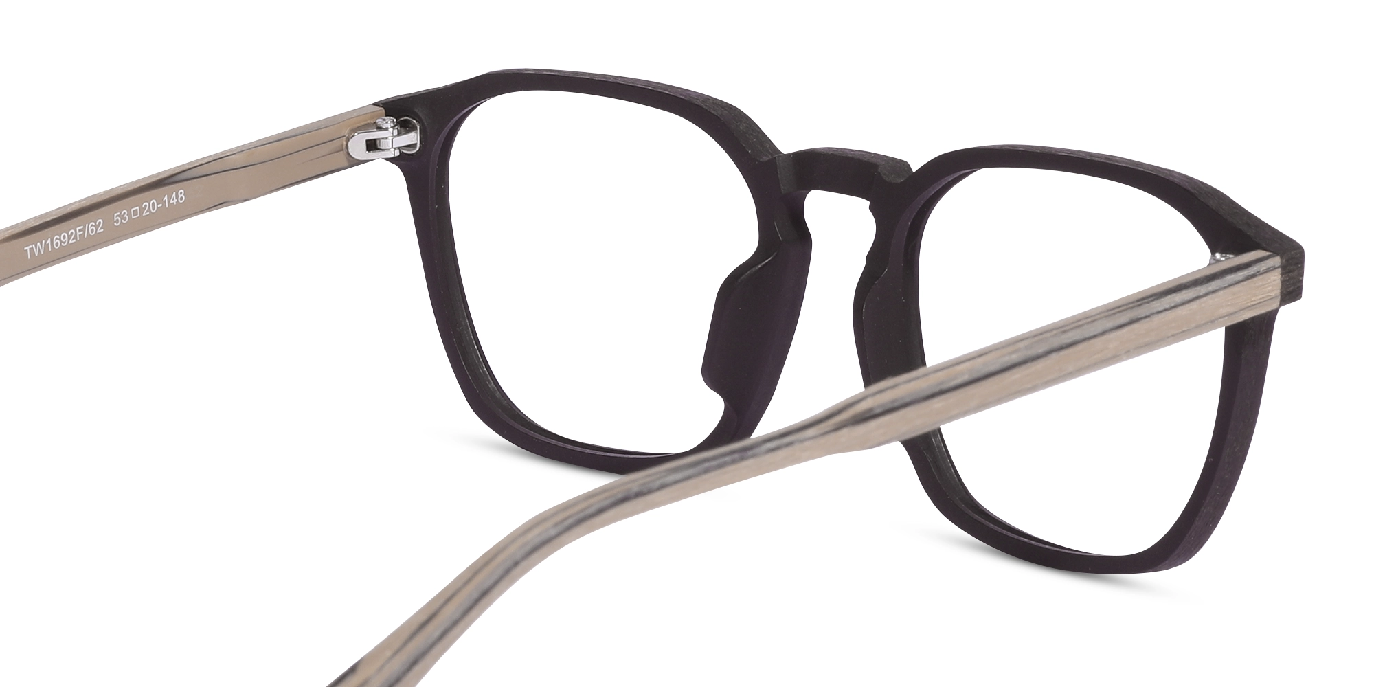 Wenge Teak Wooden Frame Eyeglasses