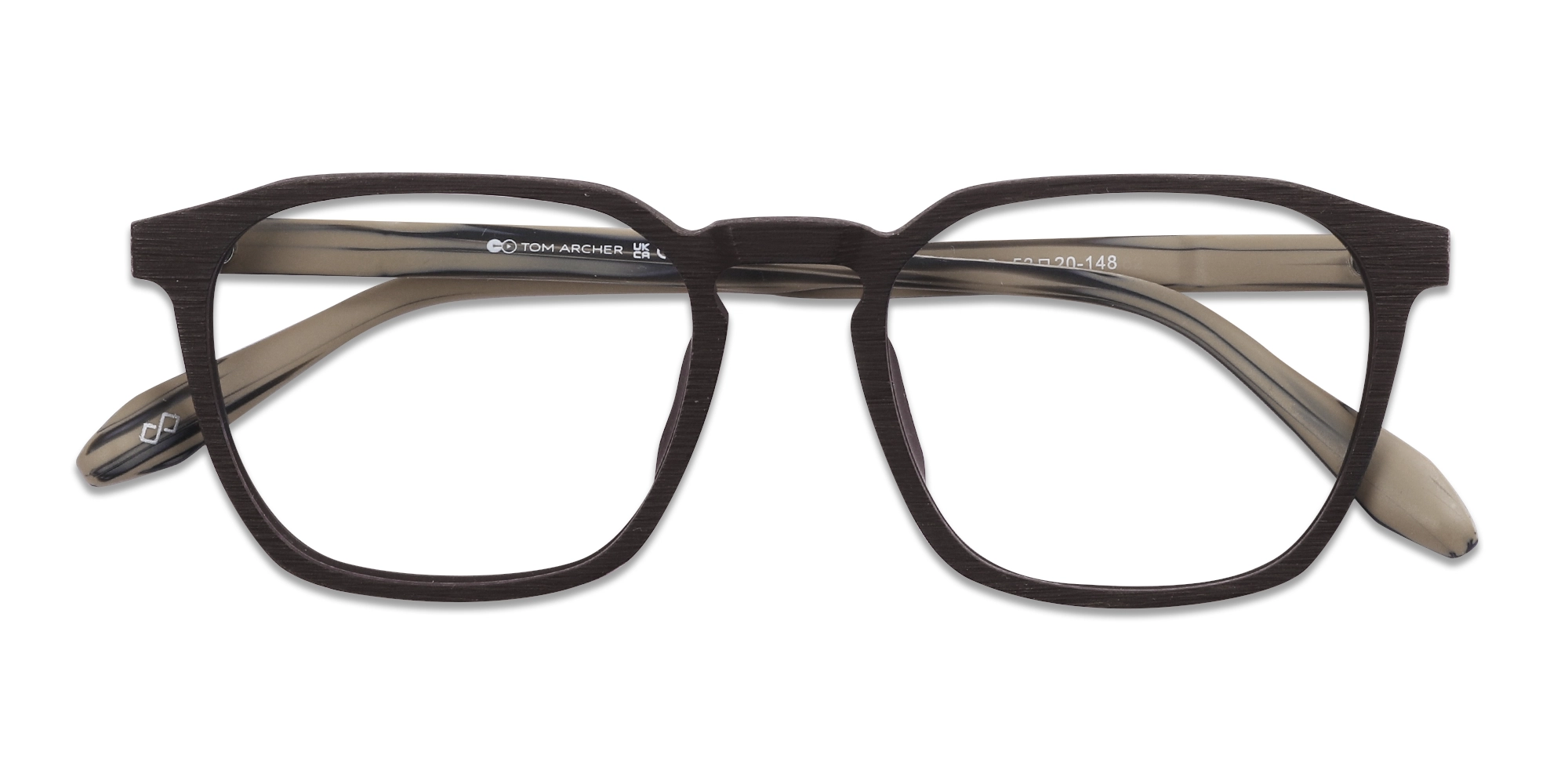 Wenge Teak Wooden Frame Eyeglasses 1