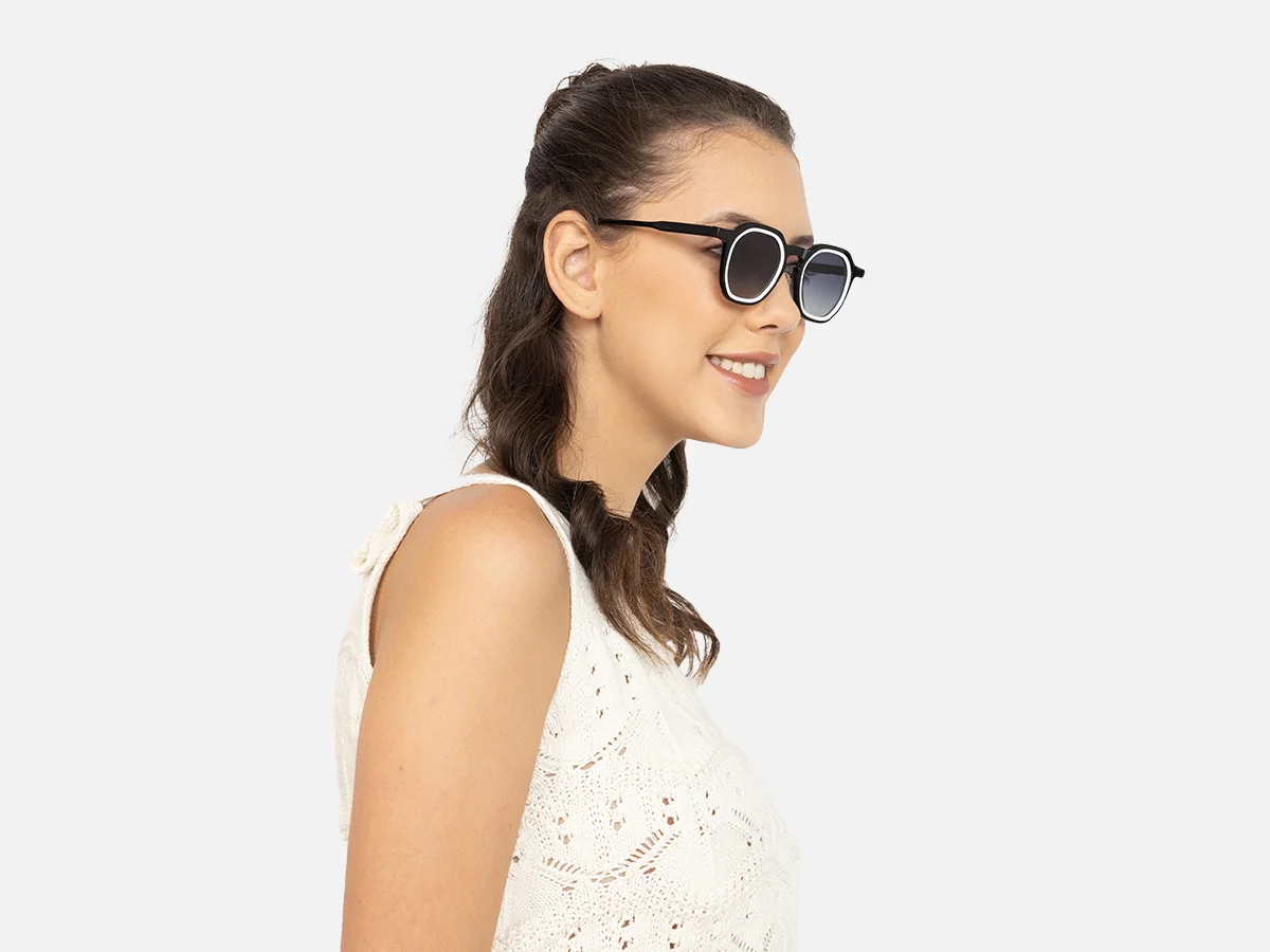 Black And White Designer Sunglasses-1