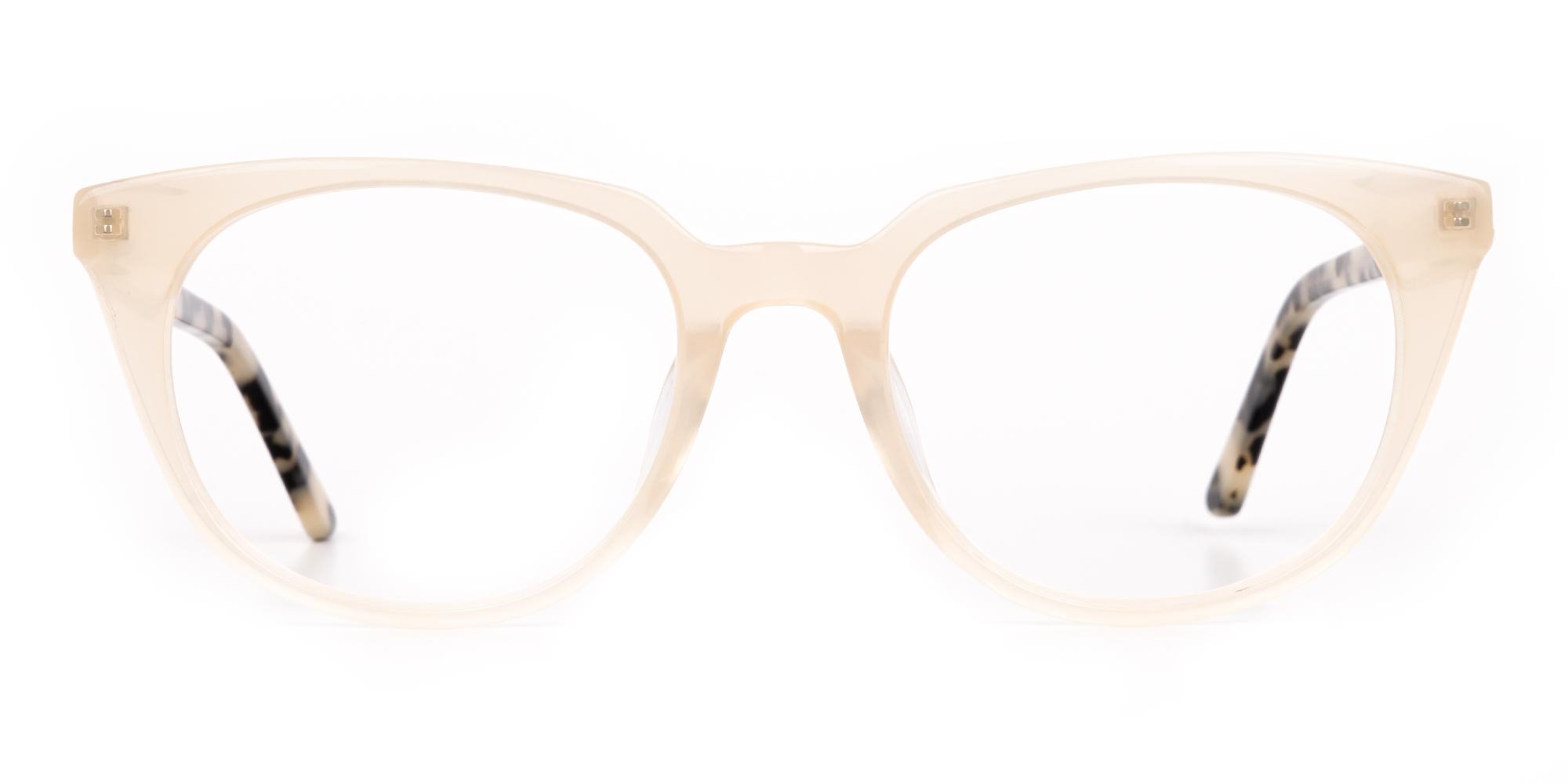 Creamy Brown Translucent Glasses Trends