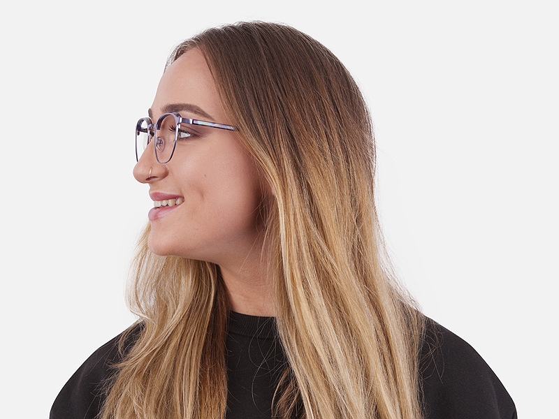Fashion Round Metal Glasses