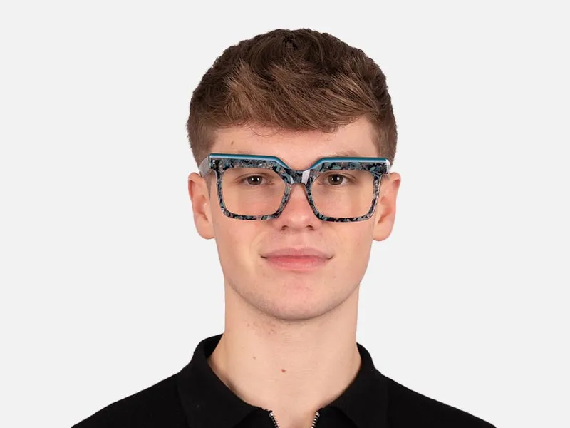Designer Thick Frame Glasses-2
