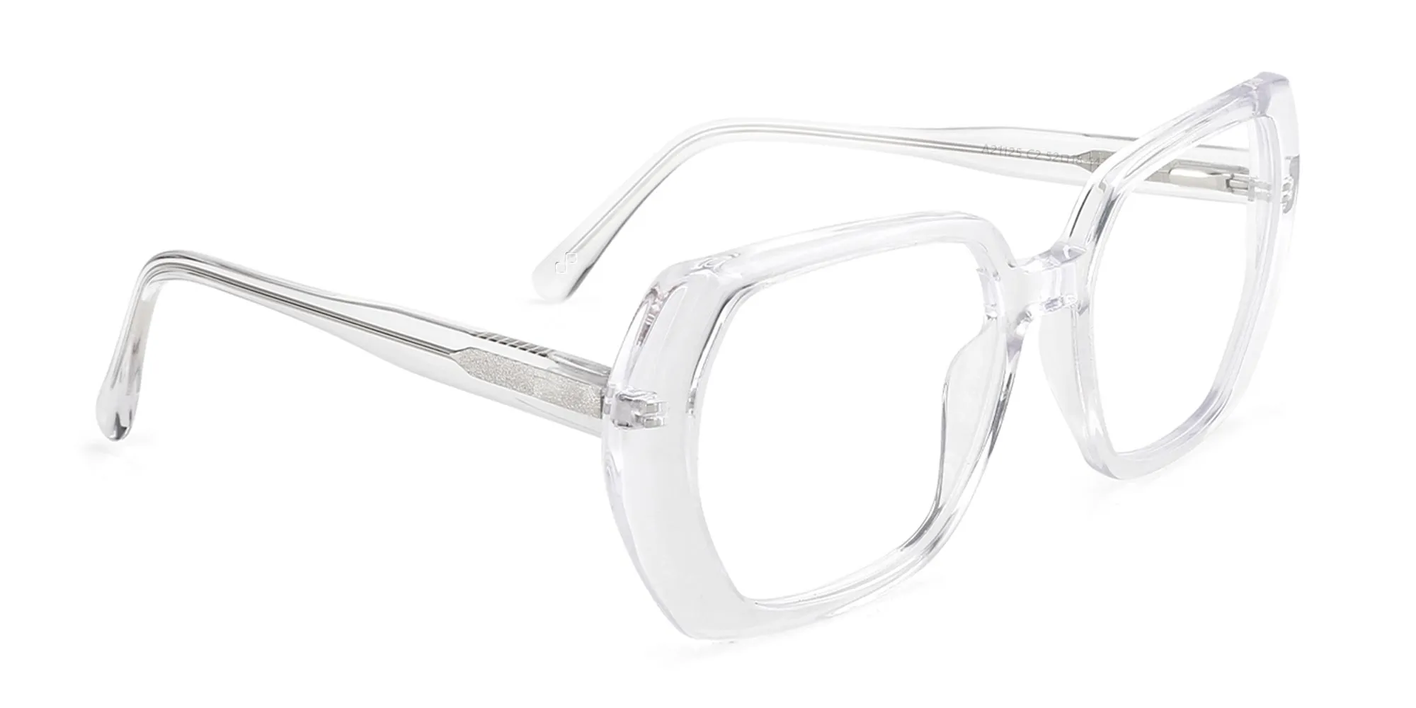 Oversized Clear Glasses-2