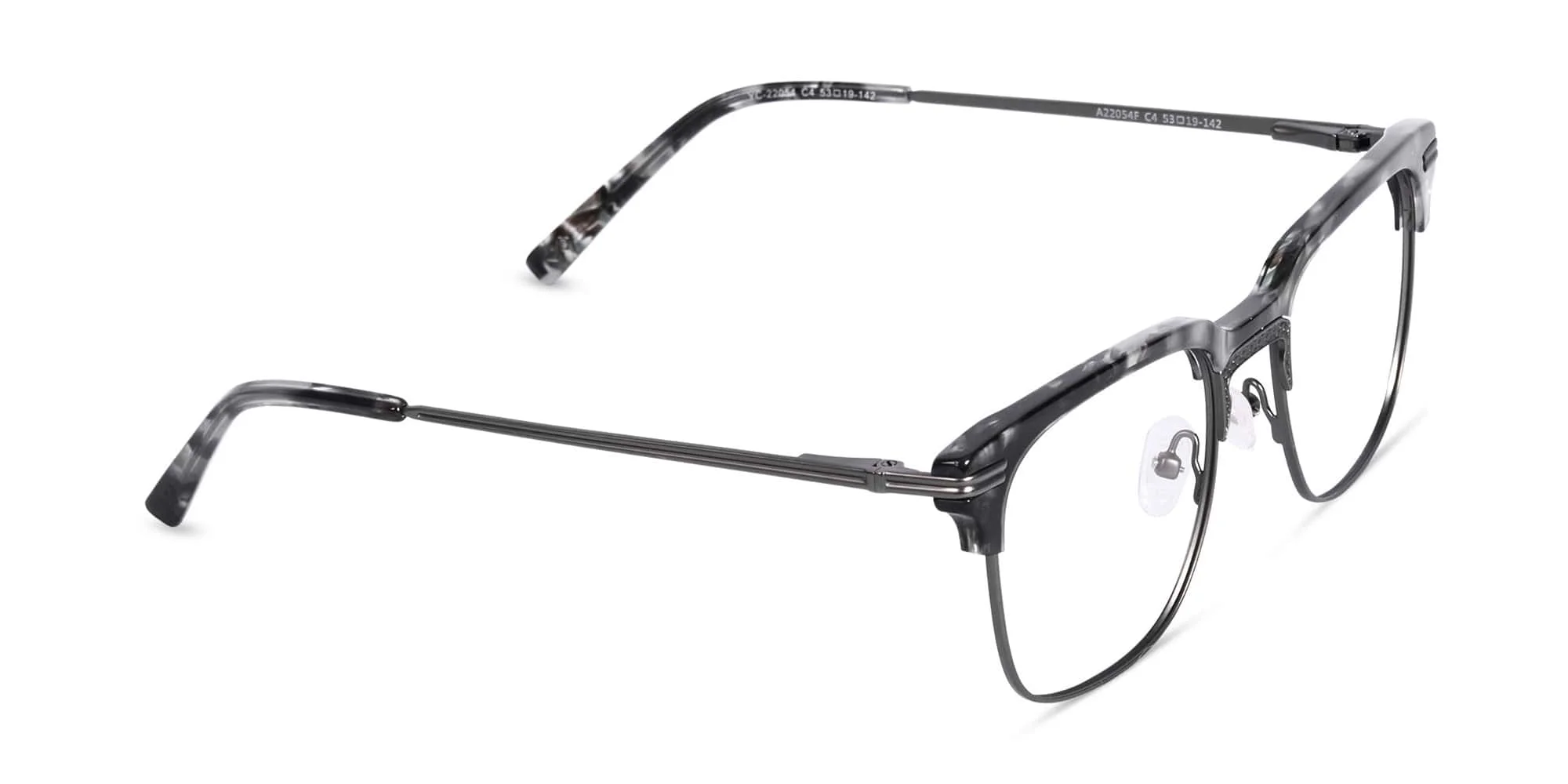 Grey Tortoiseshell Glasses-1