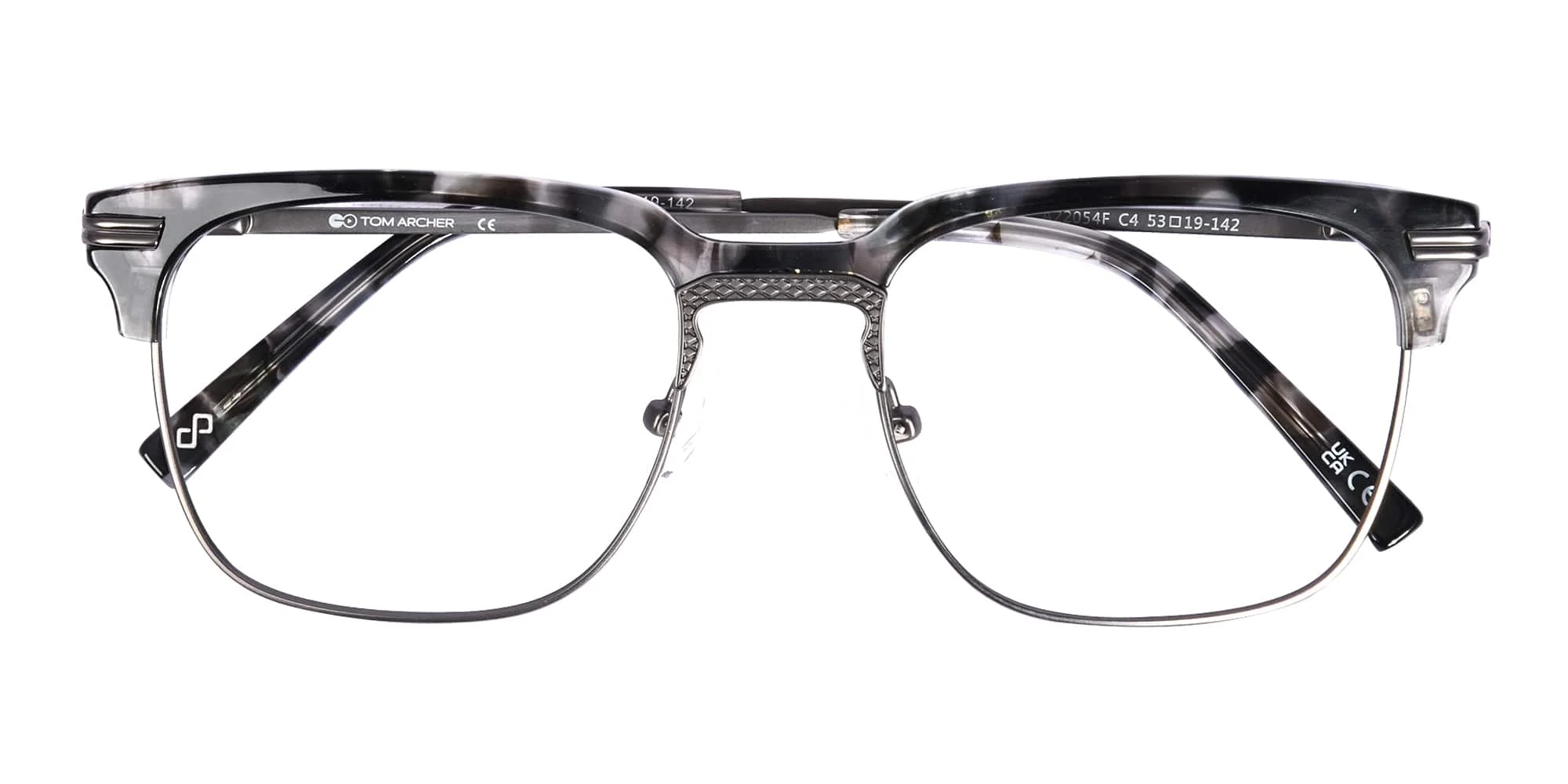 Grey Tortoiseshell Glasses-1