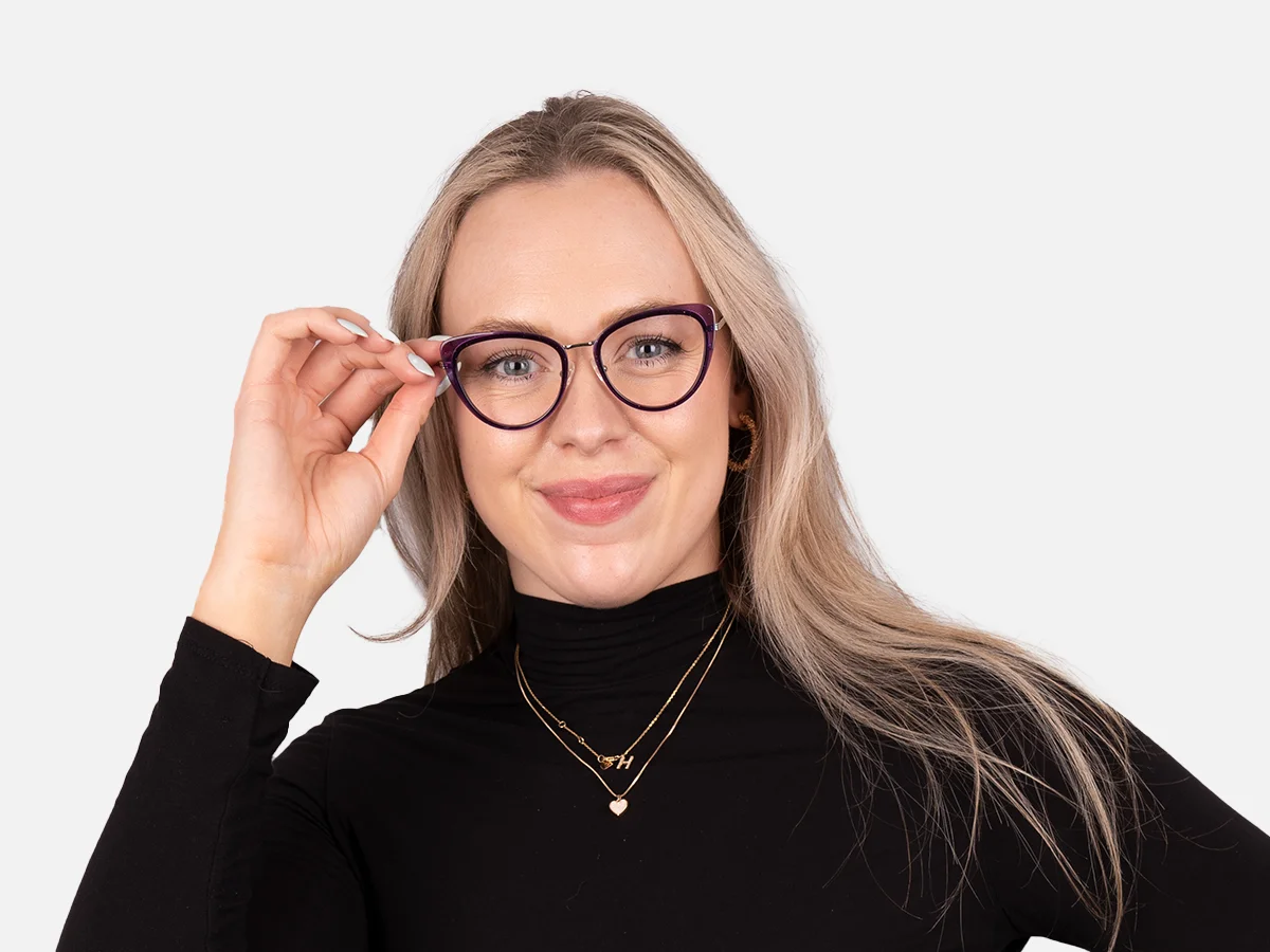 Designer Cat Eye Optical Glasses-1