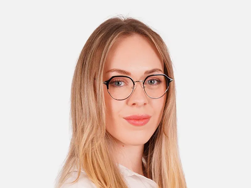 Round Fashion Glasses-2