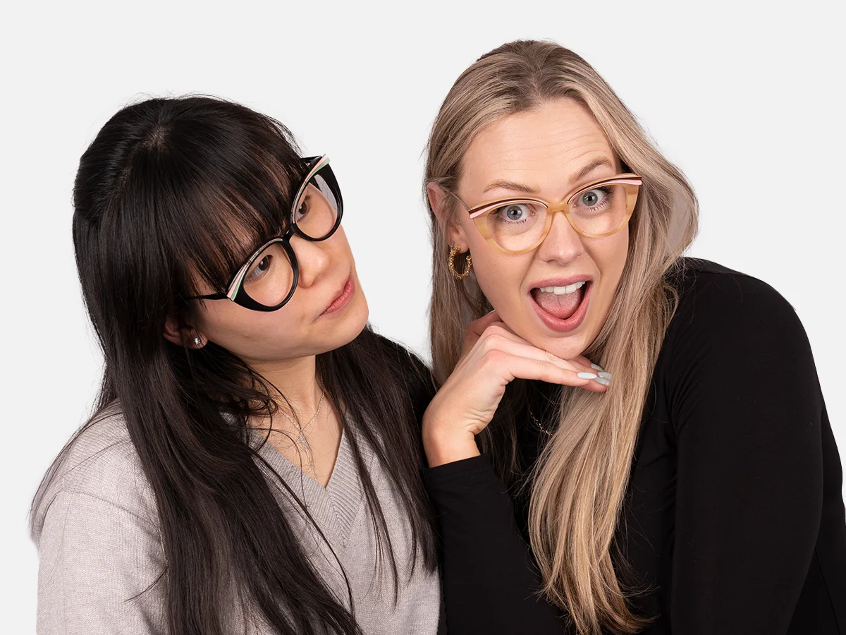 Acetate Cat Eye Glasses-1