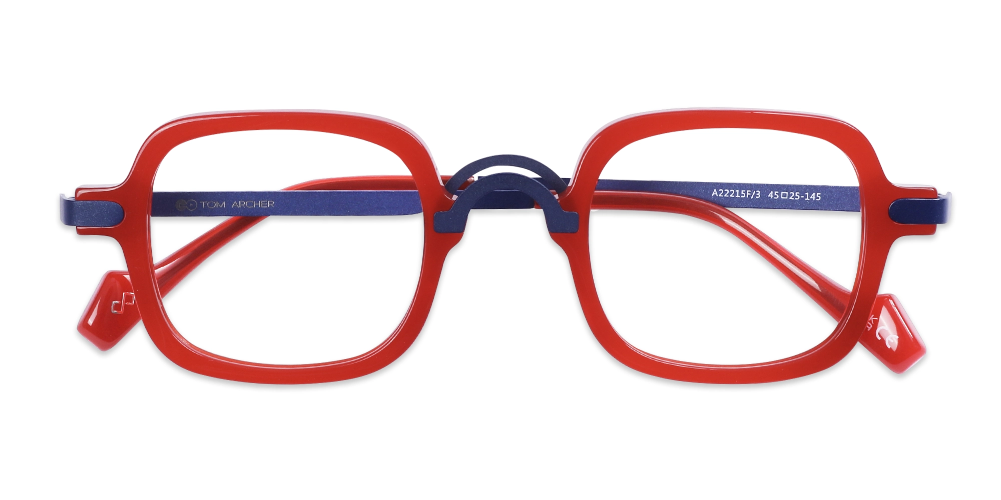 Red Square Eyeglasses 1