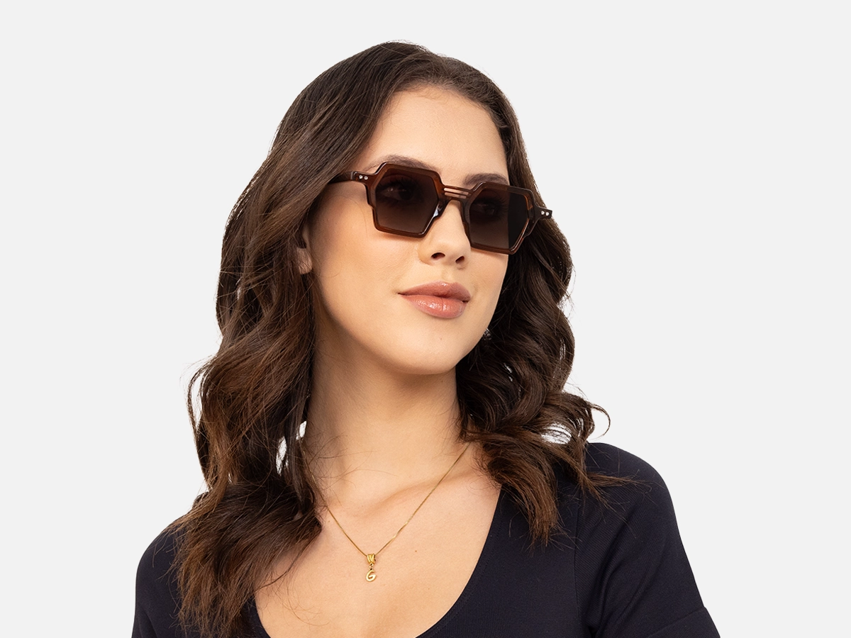 Brown Designer Sunglasses-1