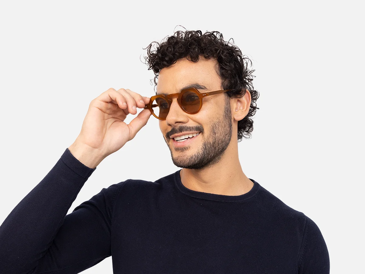 Small Brown Sunglasses-1