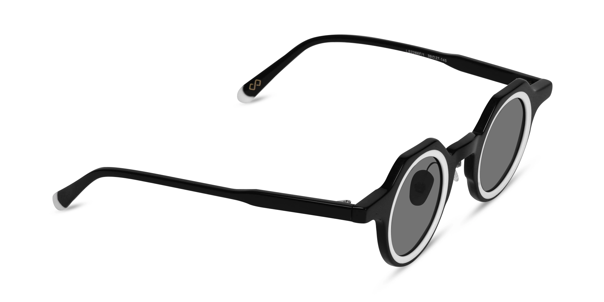 Black And White Sunglasses-1