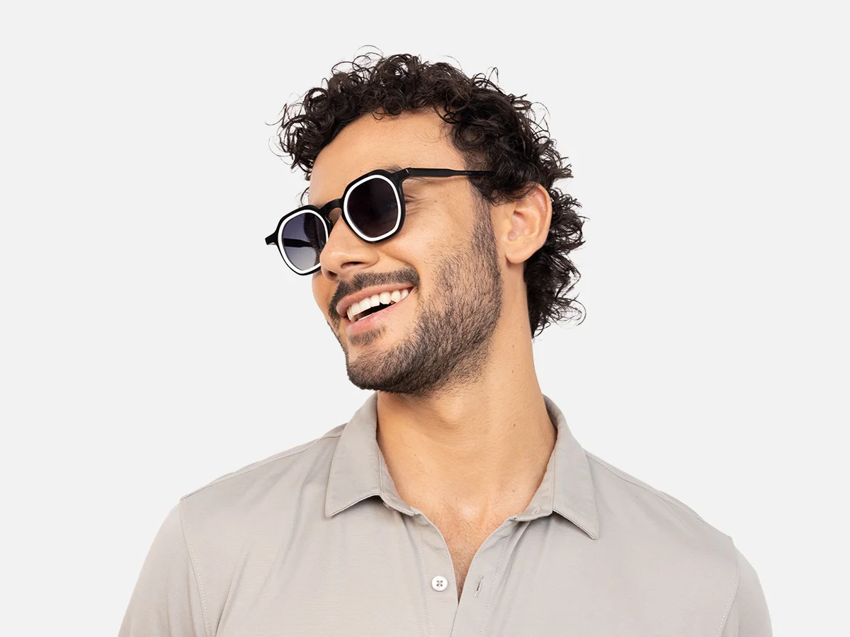 Black And White Designer Sunglasses-1