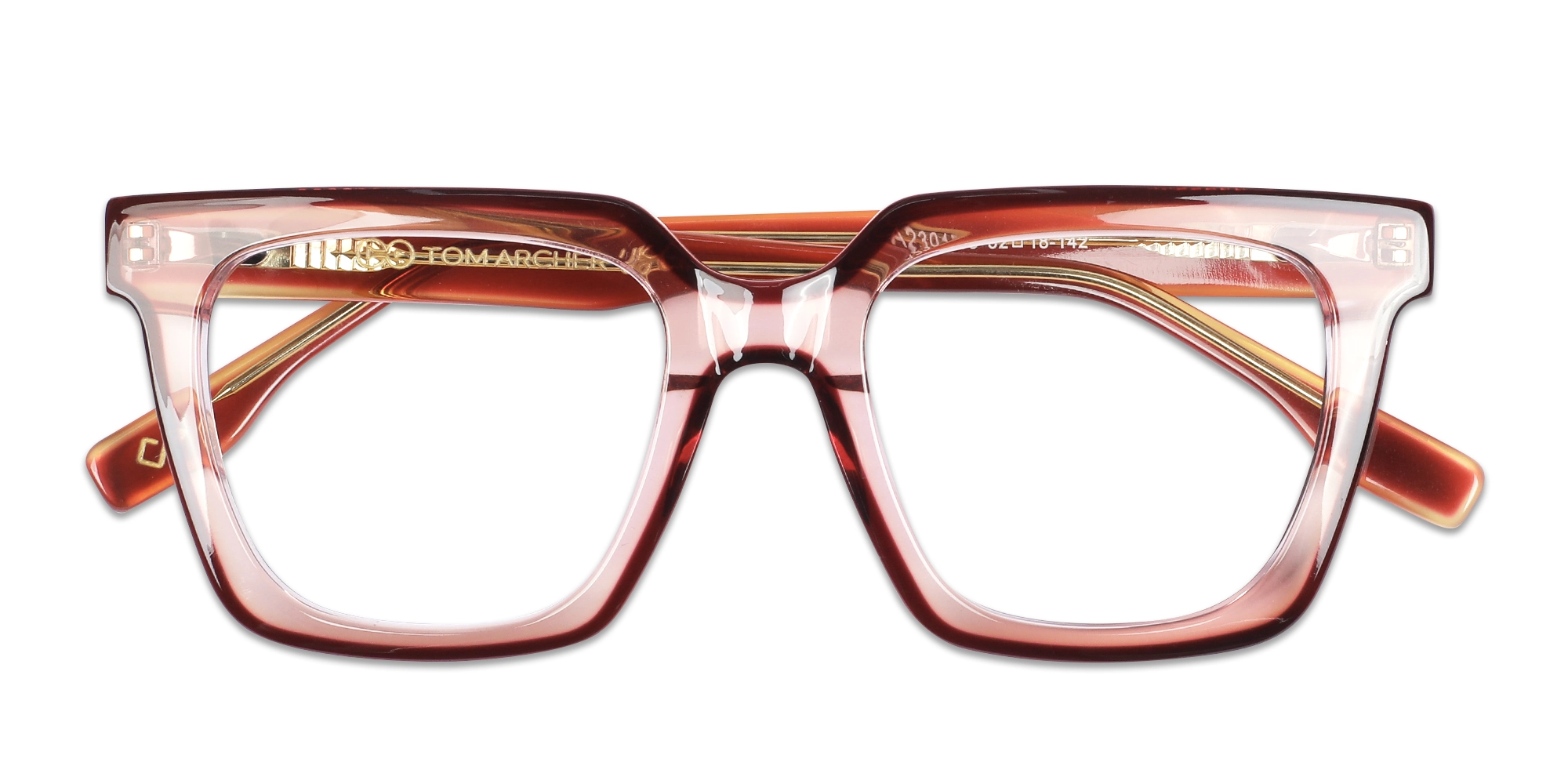 Red Square Unisex  Glasses 1