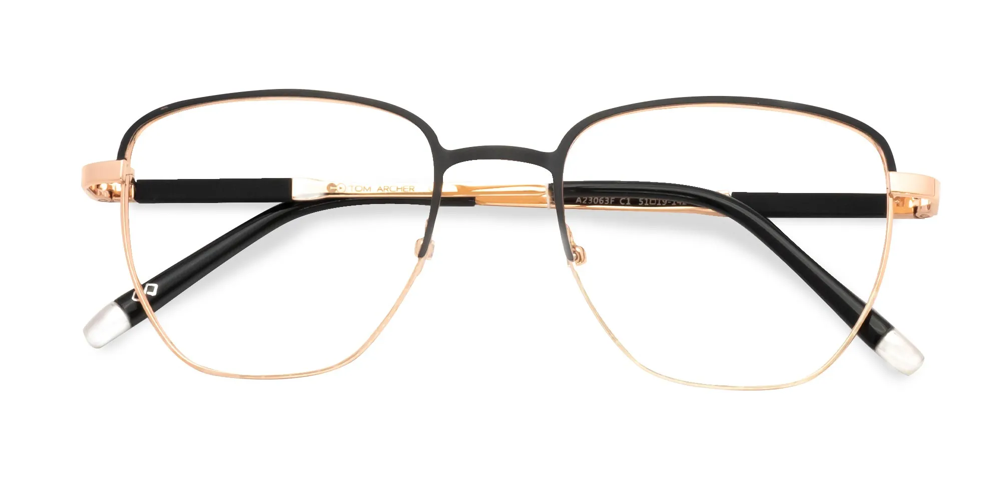 Metal Frame Two Tone Glasses02