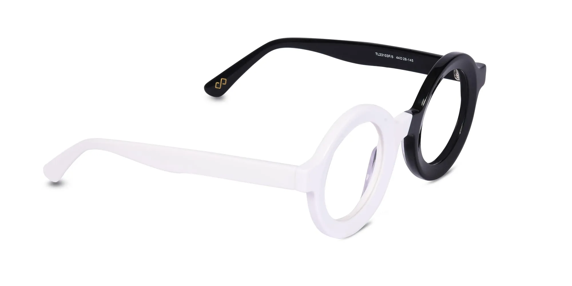 Black And White Eyeglass Frames-2