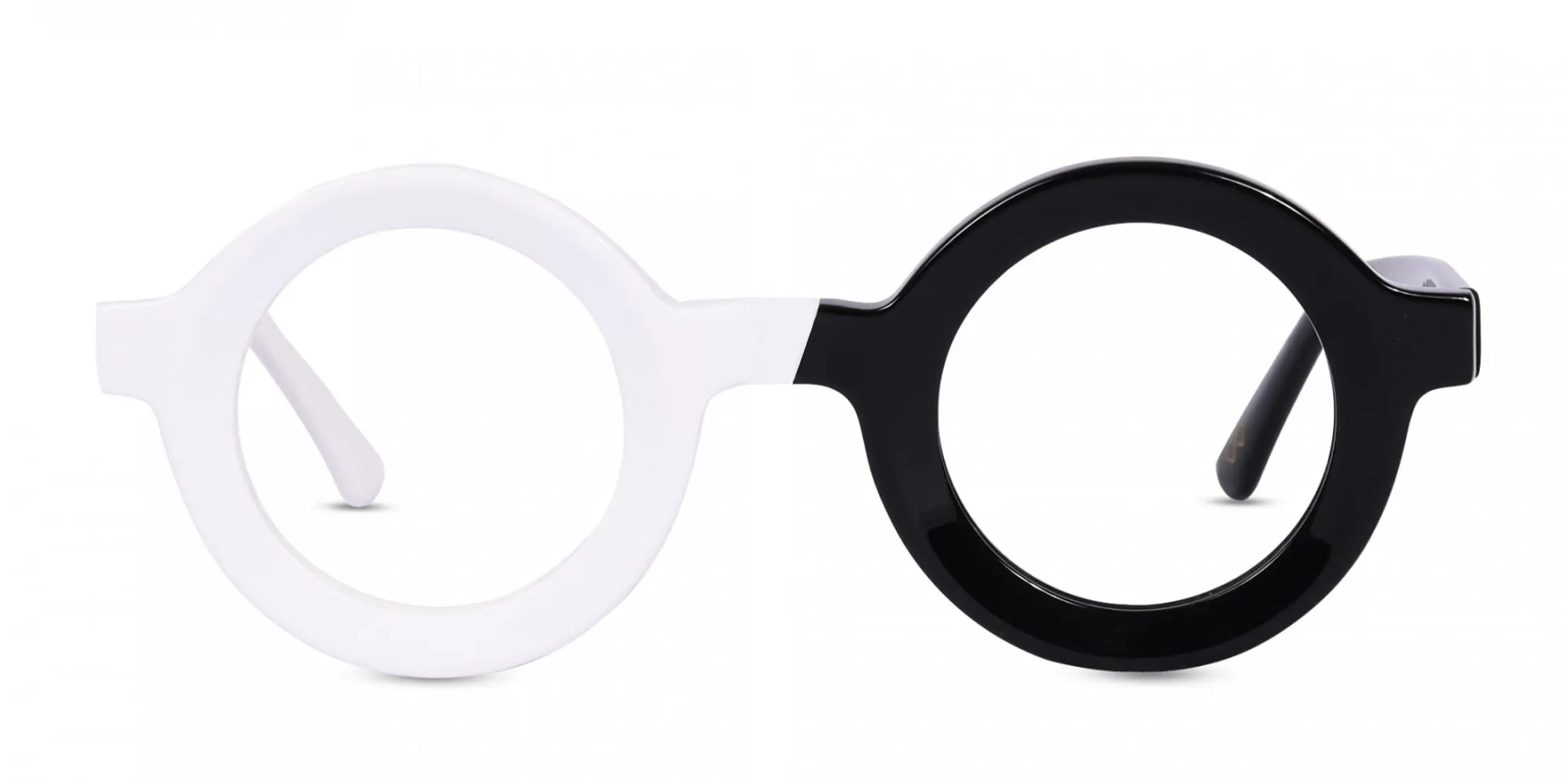 Black And White Eyeglass Frames-2