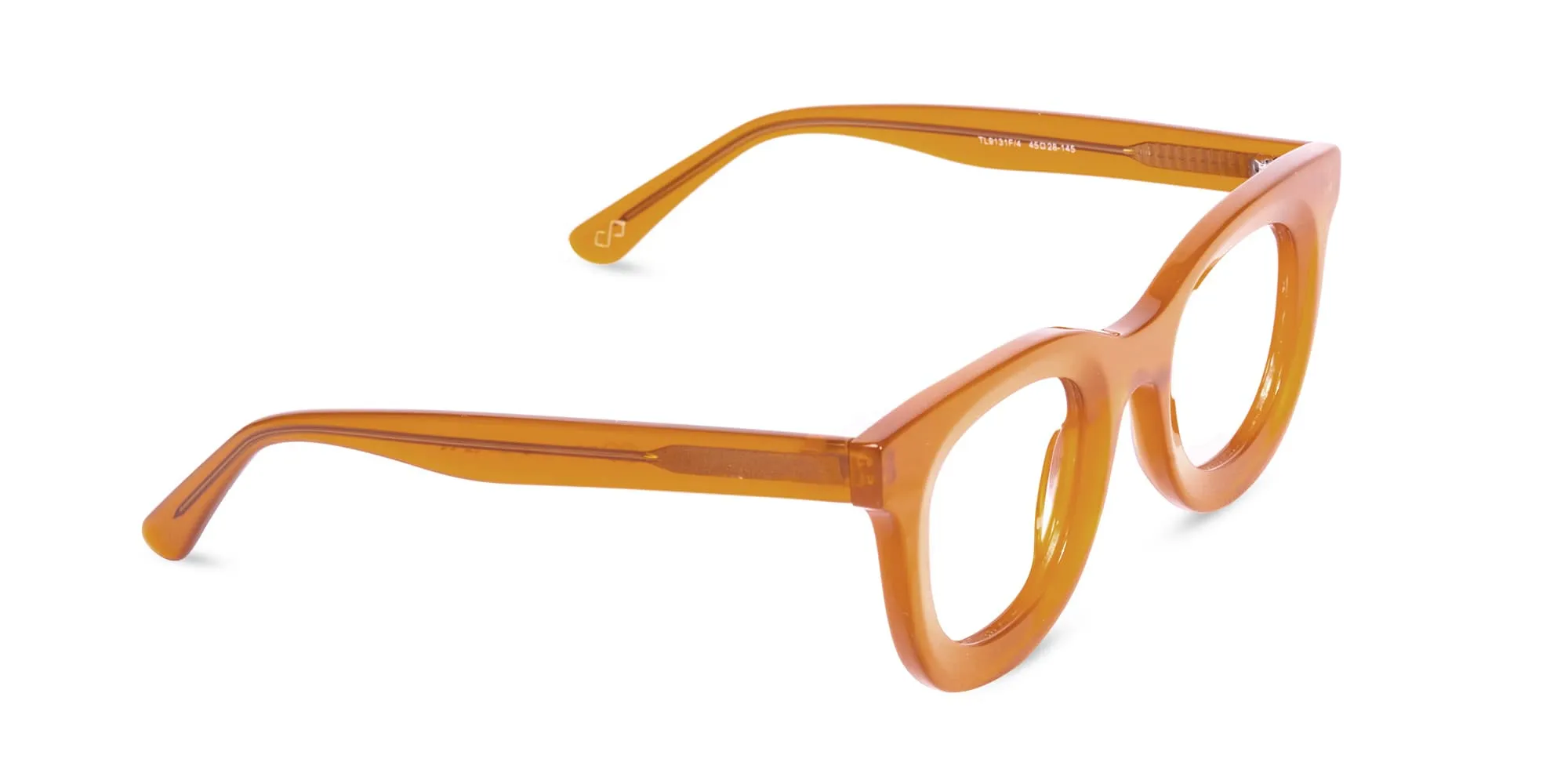 Gold Square Glasses-1