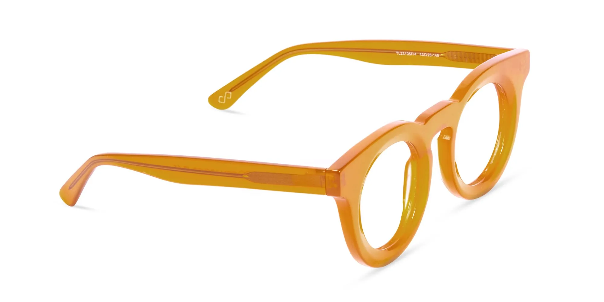 Round Gold Eyeglass Frames-2