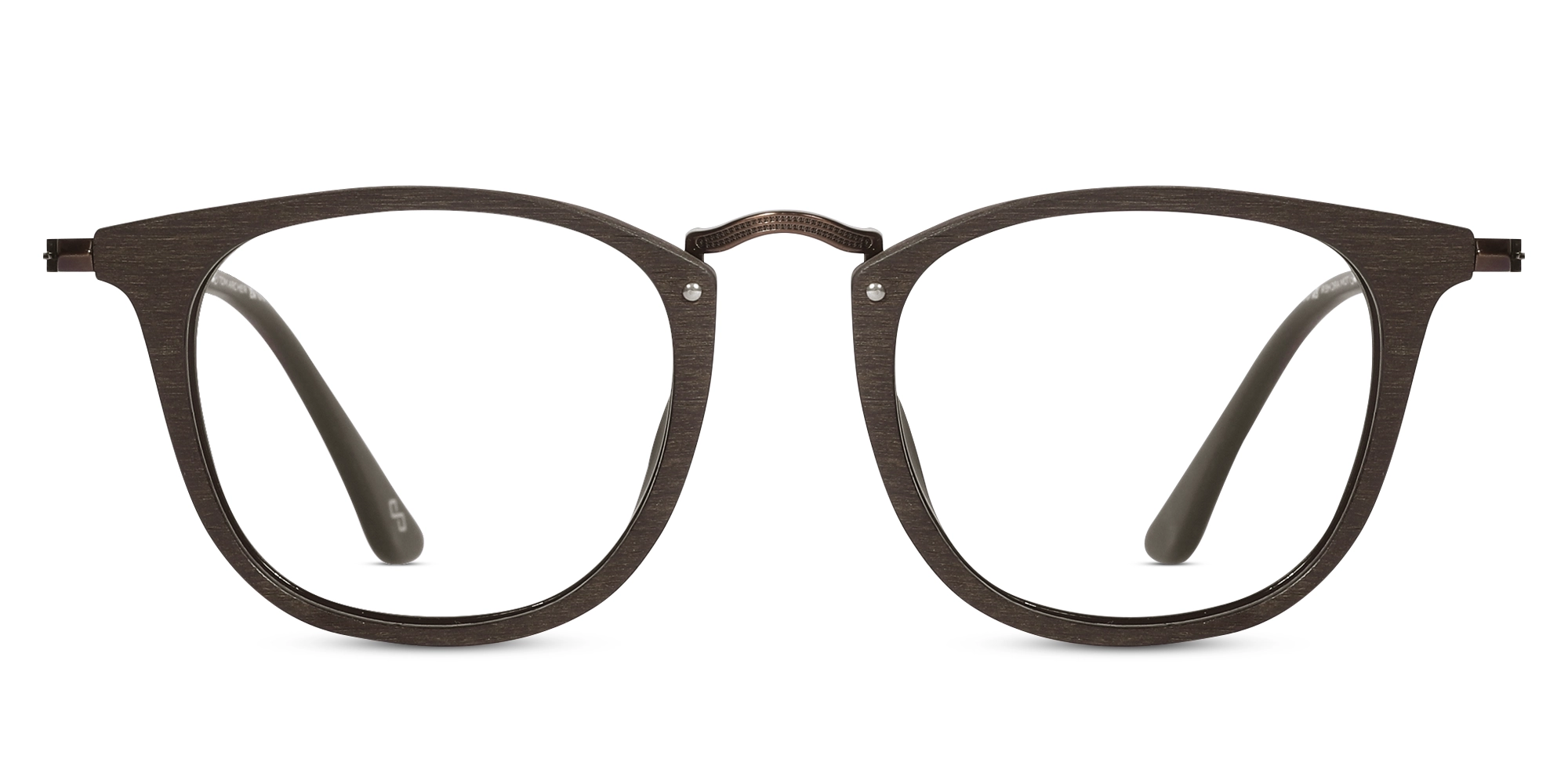 Copper Brown Wood Eyewear frames 1