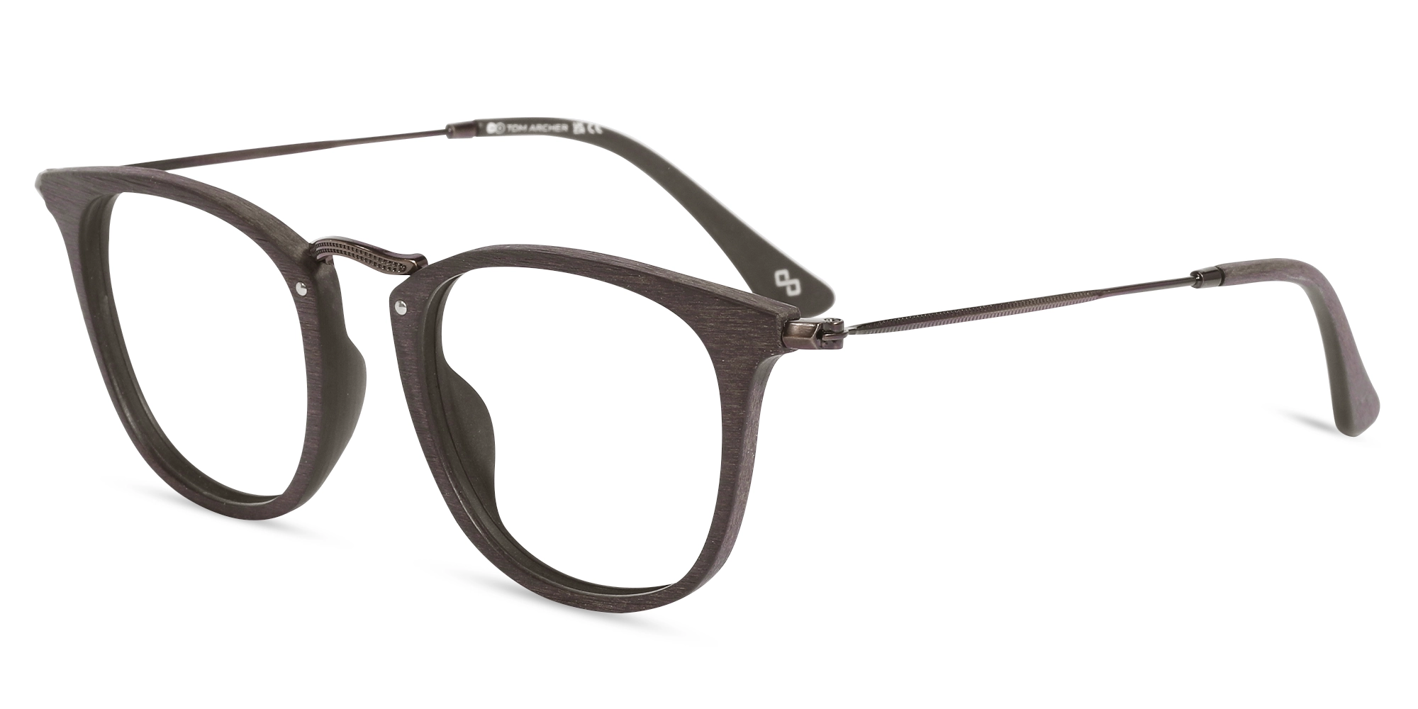 Copper Brown Wood Eyewear frames 1