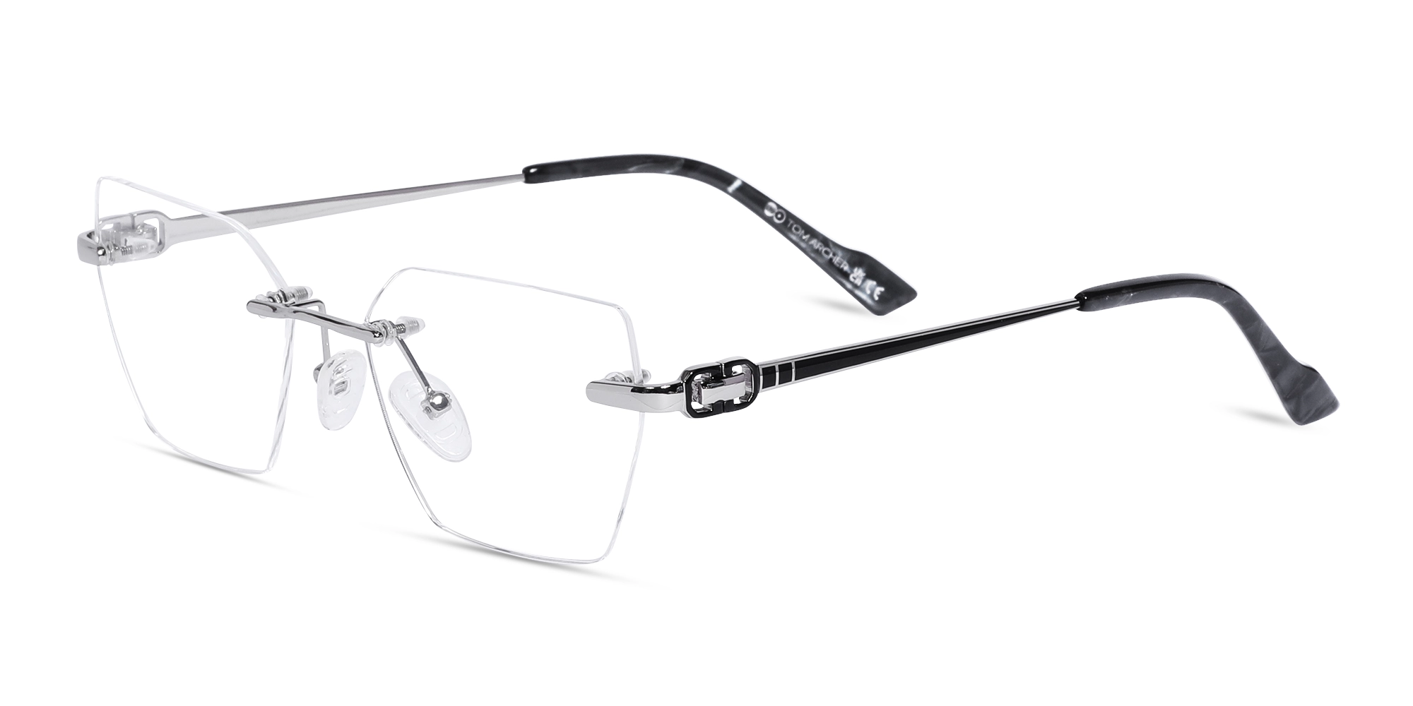 Rimless Silver Glasses 1