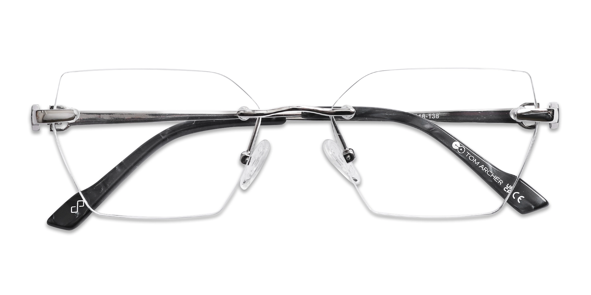 Rimless Silver Glasses 1