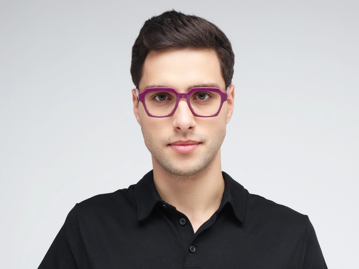Purple Eyeglass Frames 1
