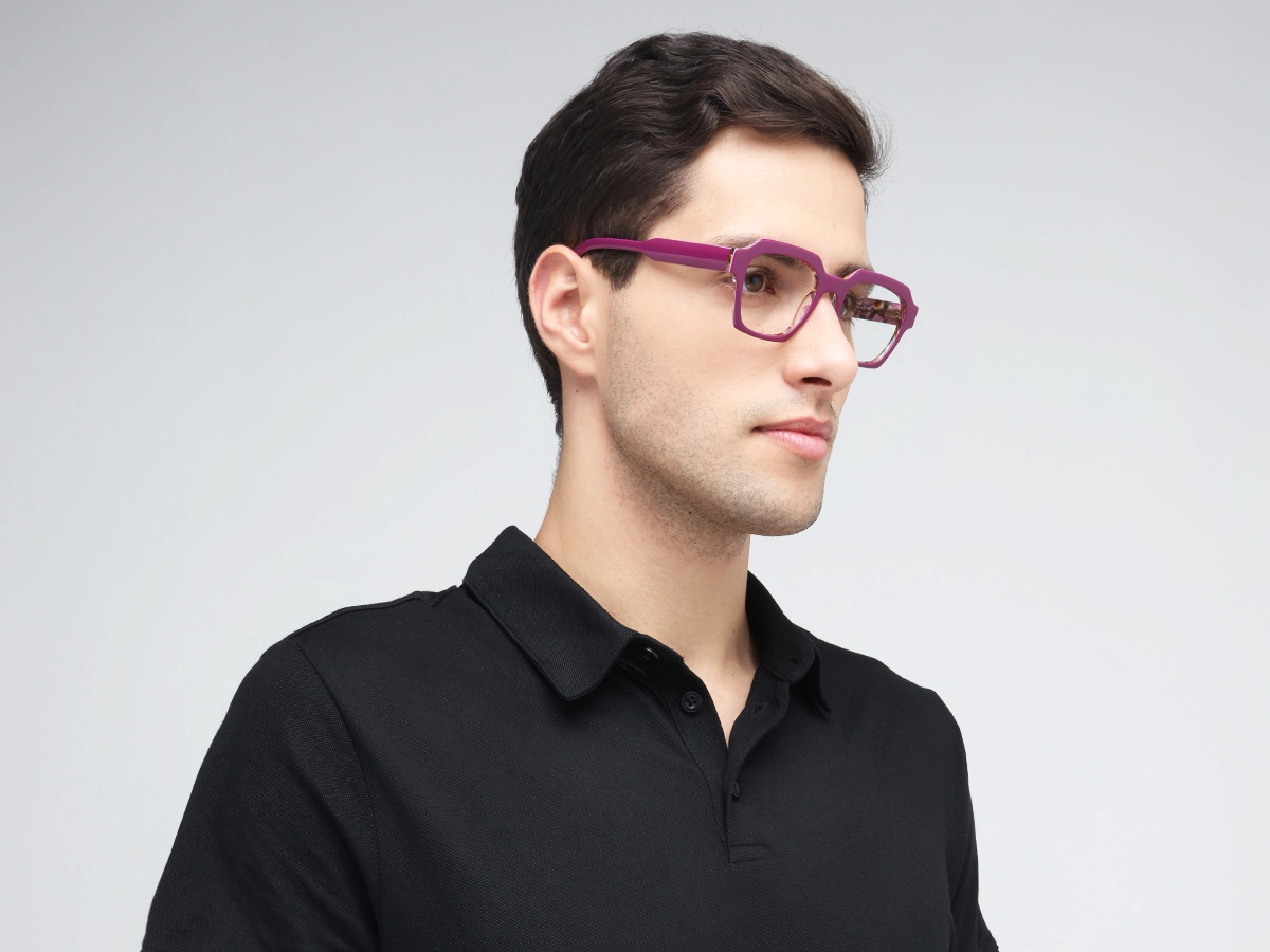 Purple Eyeglass Frames 1