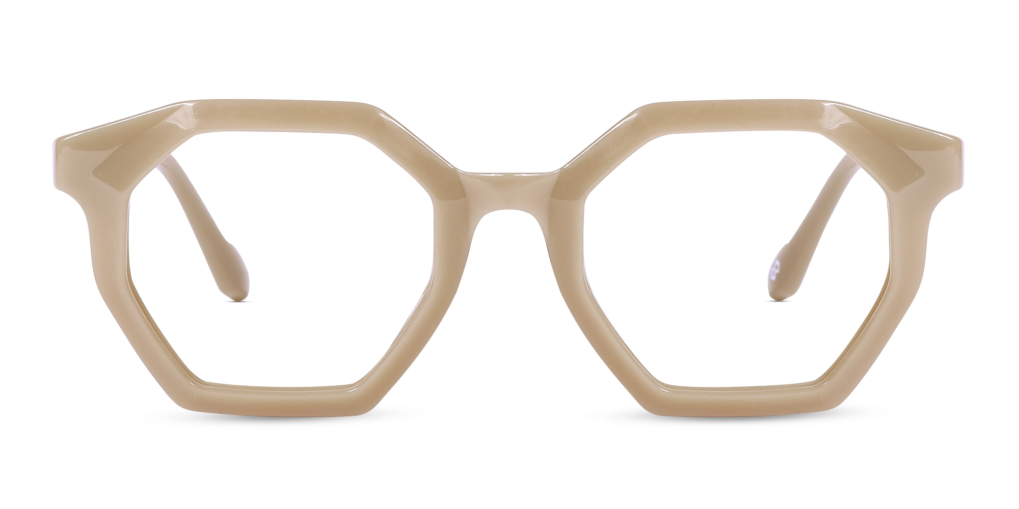 Beige Taupe Glasses 1