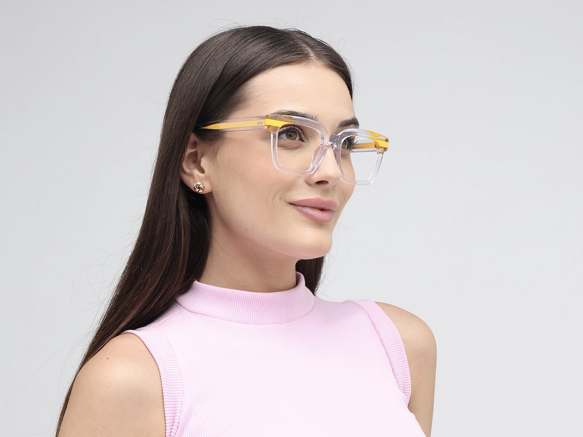 Clear Yellow Glasses 1