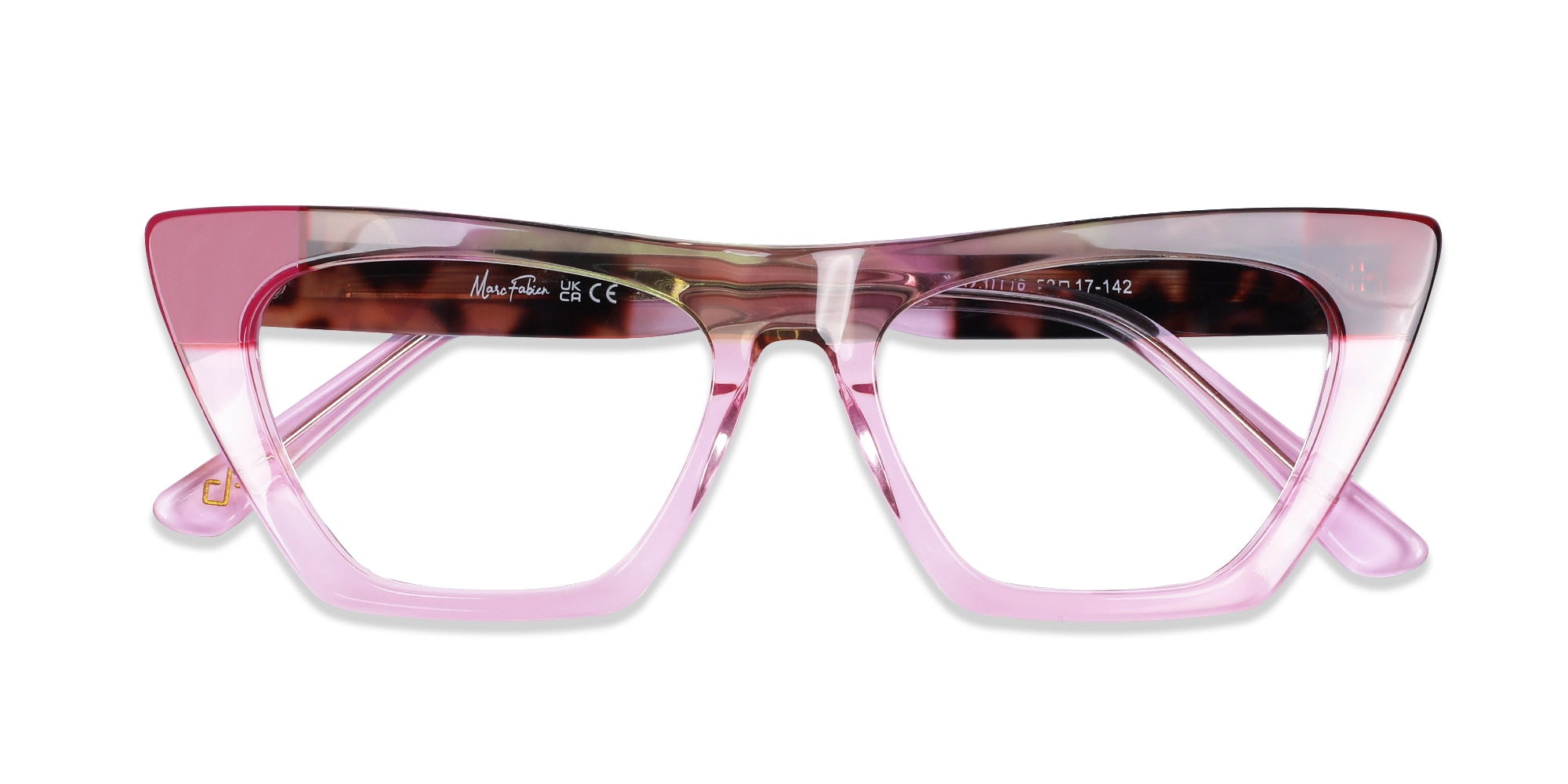 Crystal Pink Cat Eye Frames-1