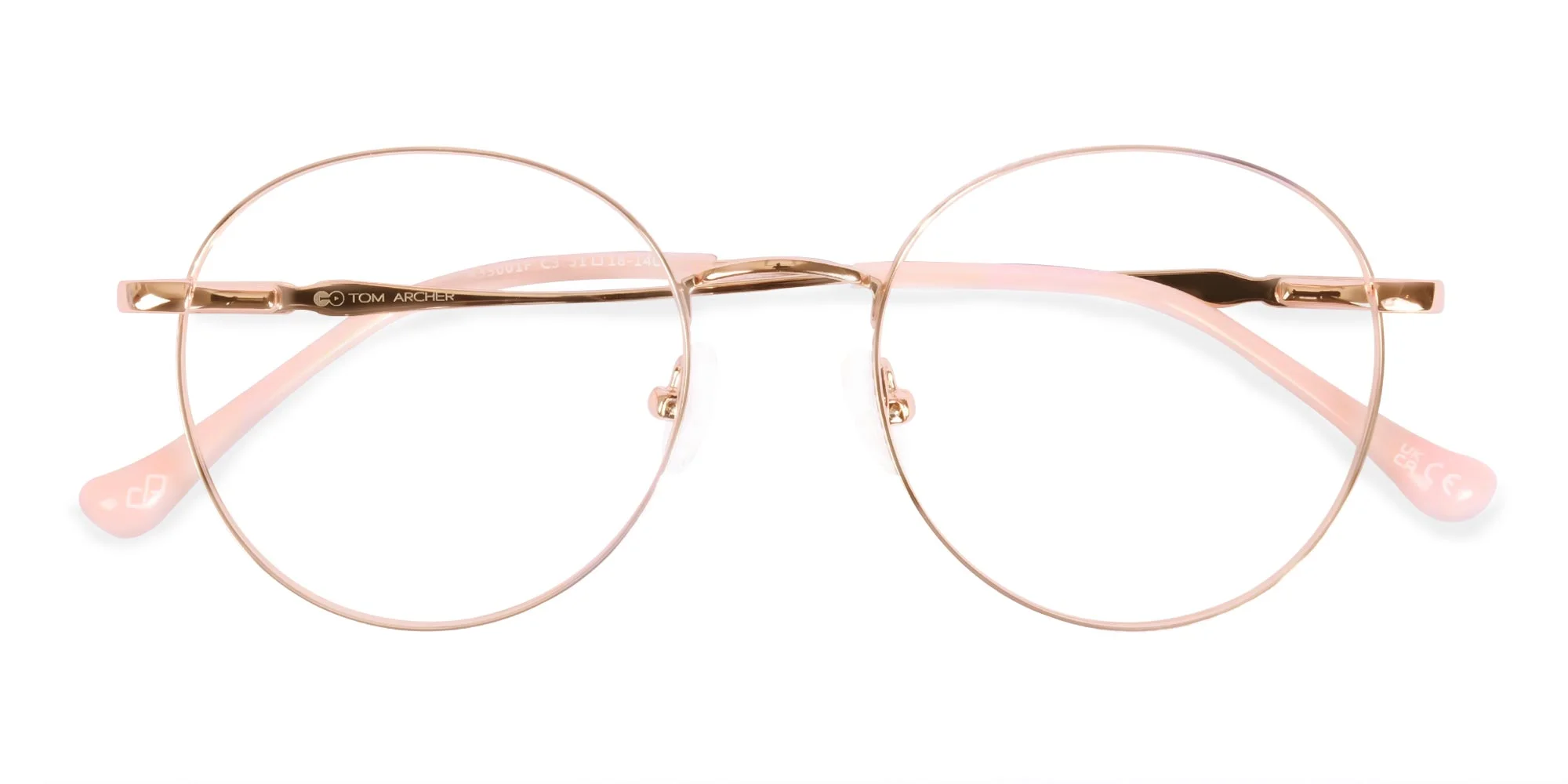 Gold Wire Frame Glasses-1