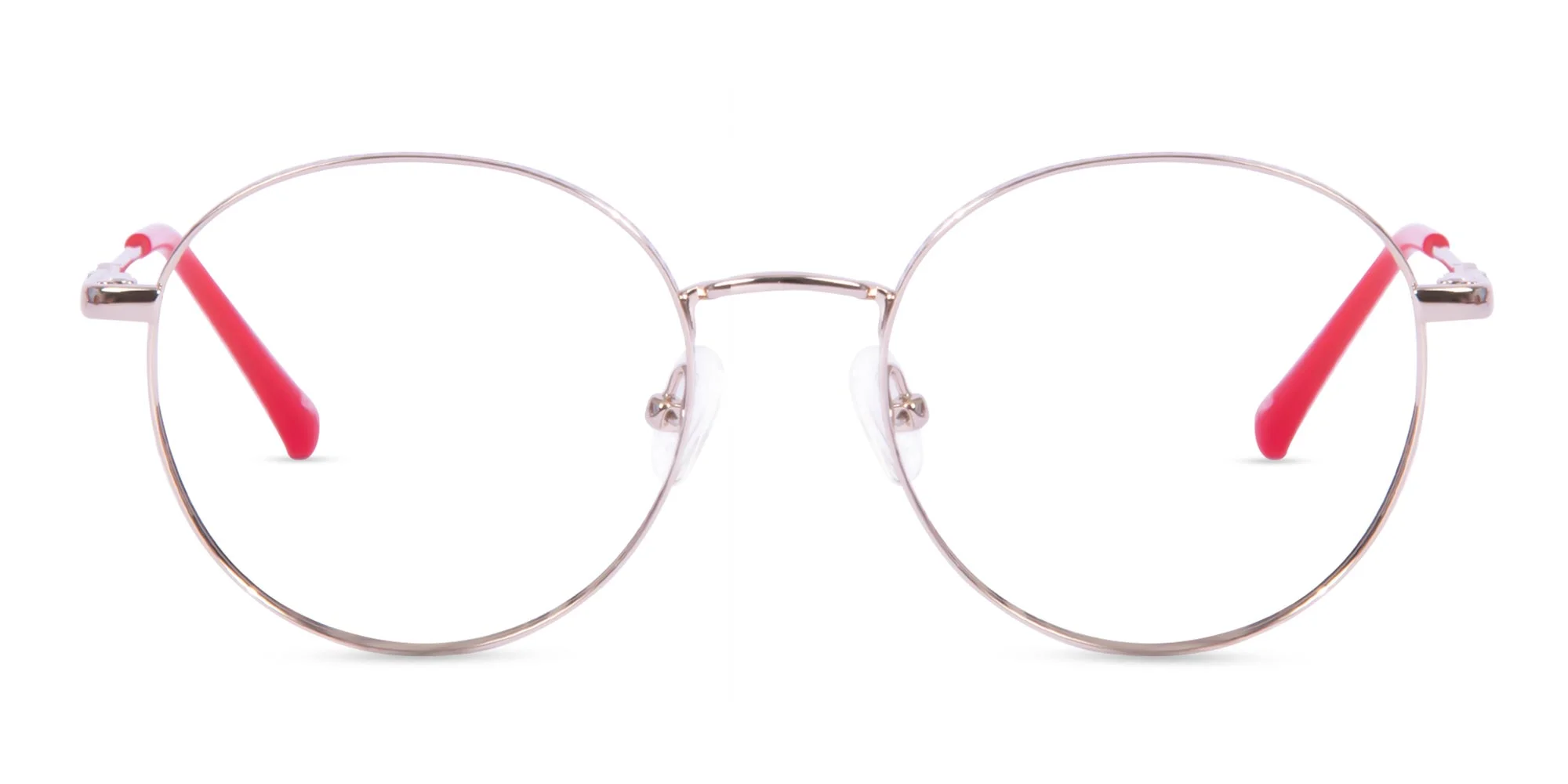 Eyeglasses With Gold Frame-1