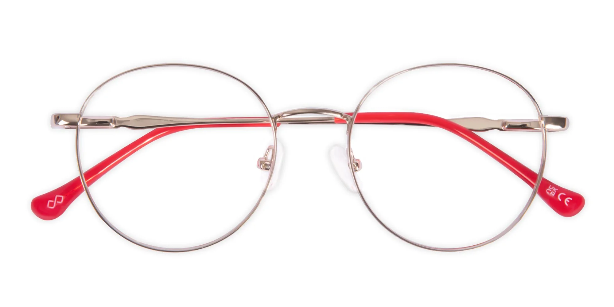 Eyeglasses With Gold Frame-1