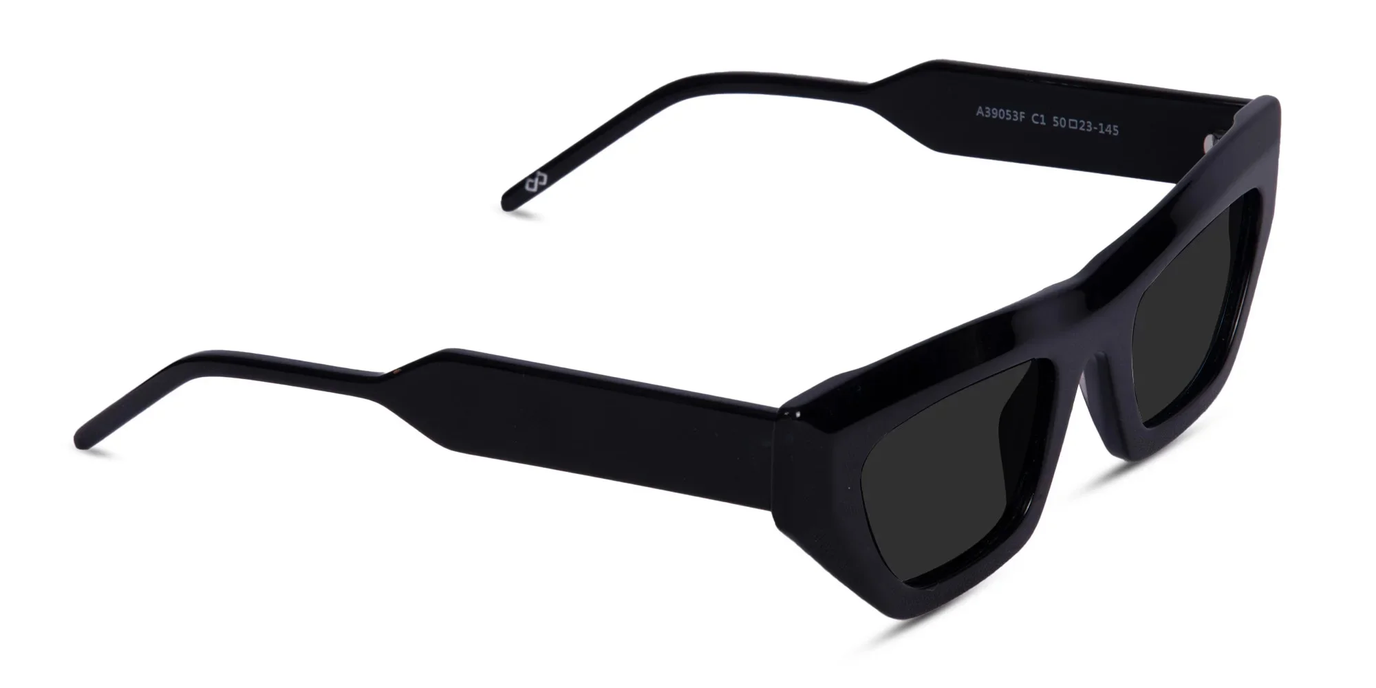 Black Cat Eye Designer Sunglasses -1