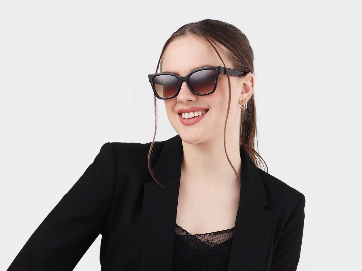 Honey Tortoise Square Sunglasses-1