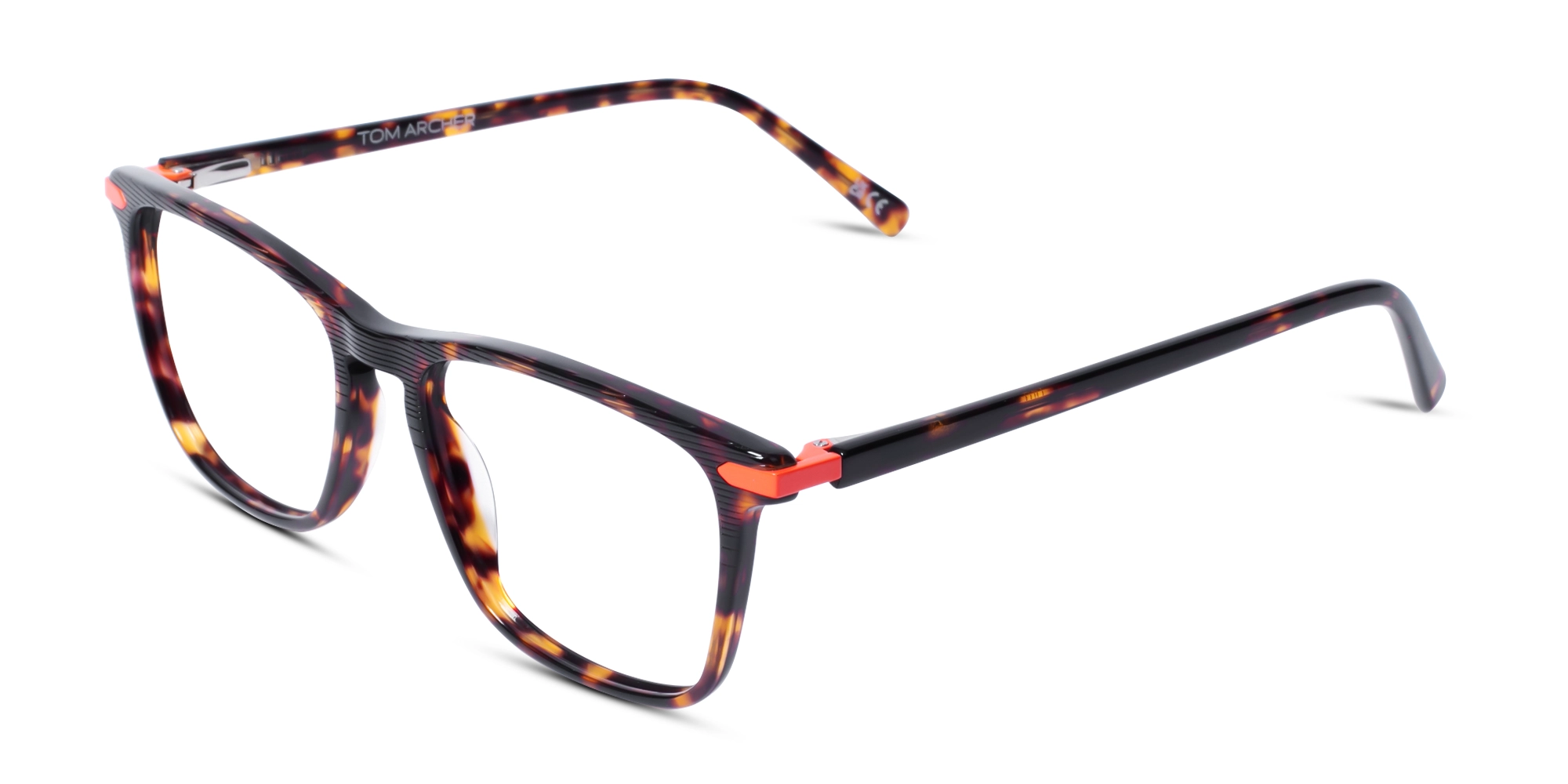 Tortoise Shell Rectangle Glasses 1