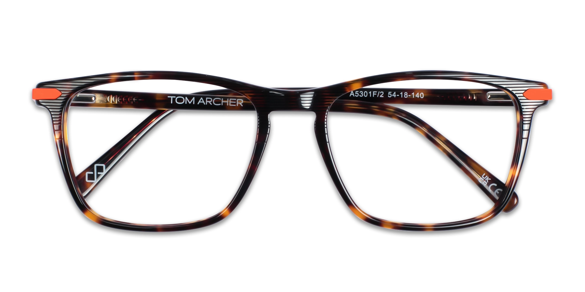 Tortoise Shell Rectangle Glasses 1