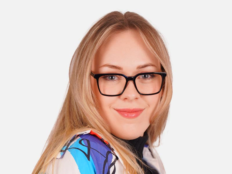 black square full rim glasses-1