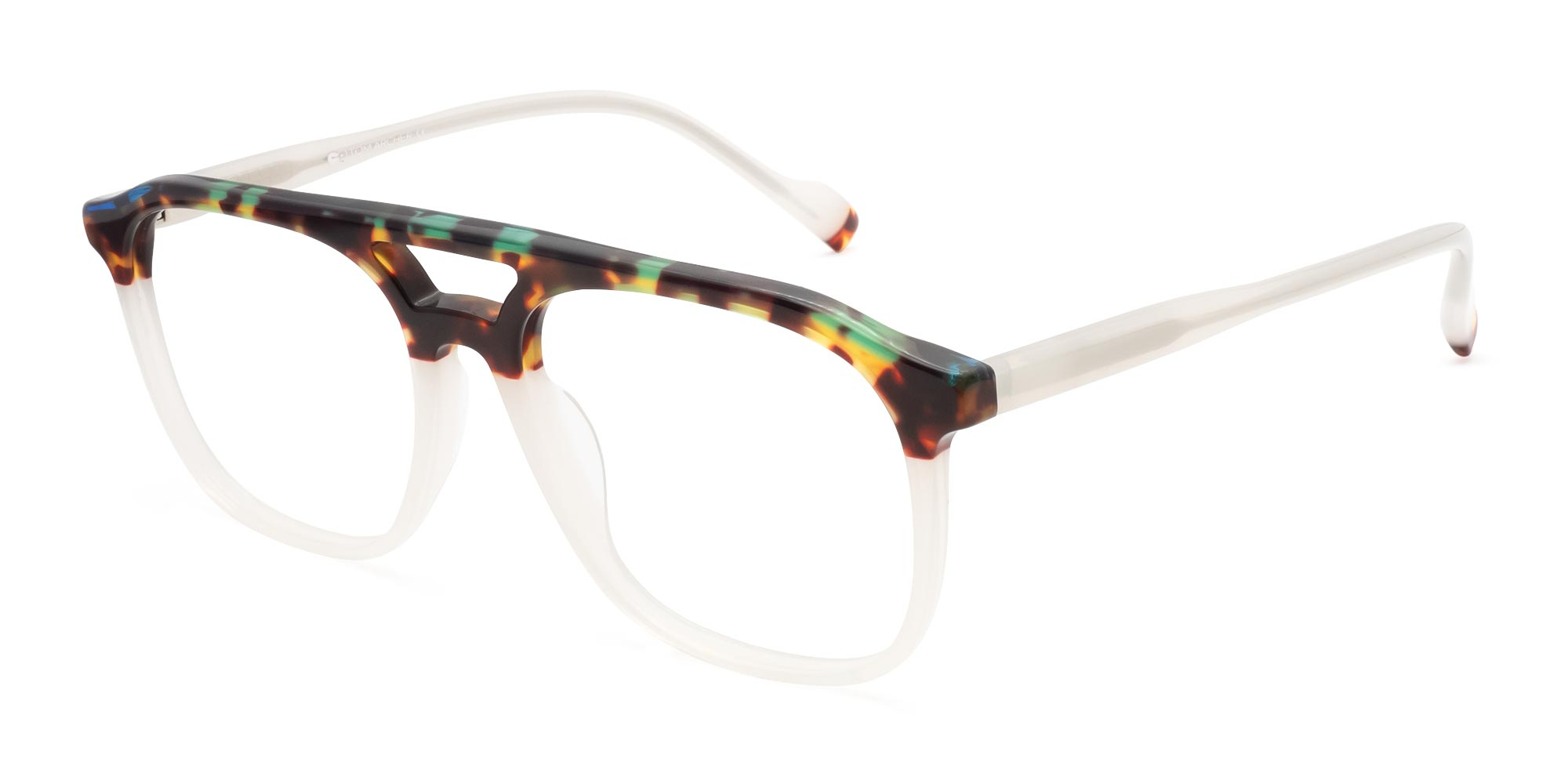 Tortoise Shell Pilot Glasses-1