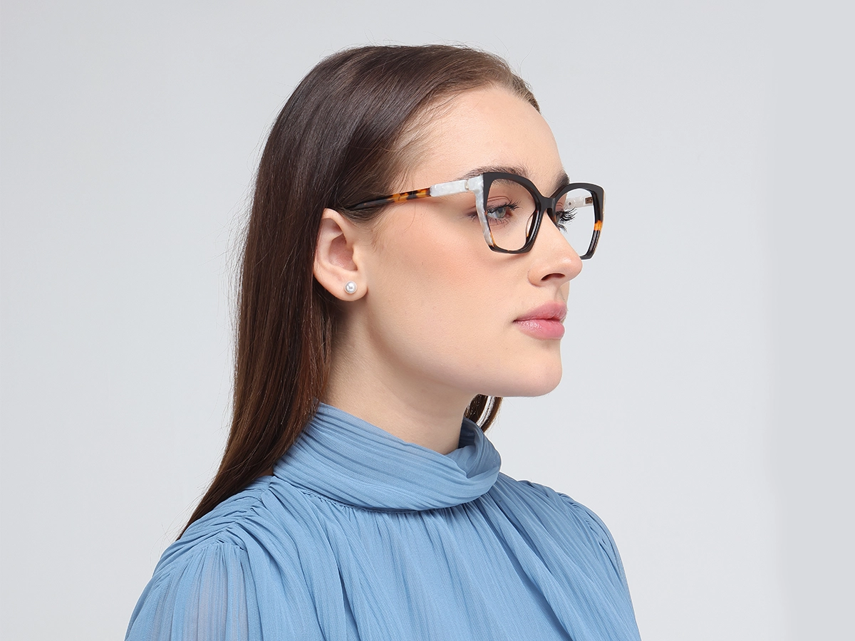 Tortoiseshell Cat Eye Glasses-1