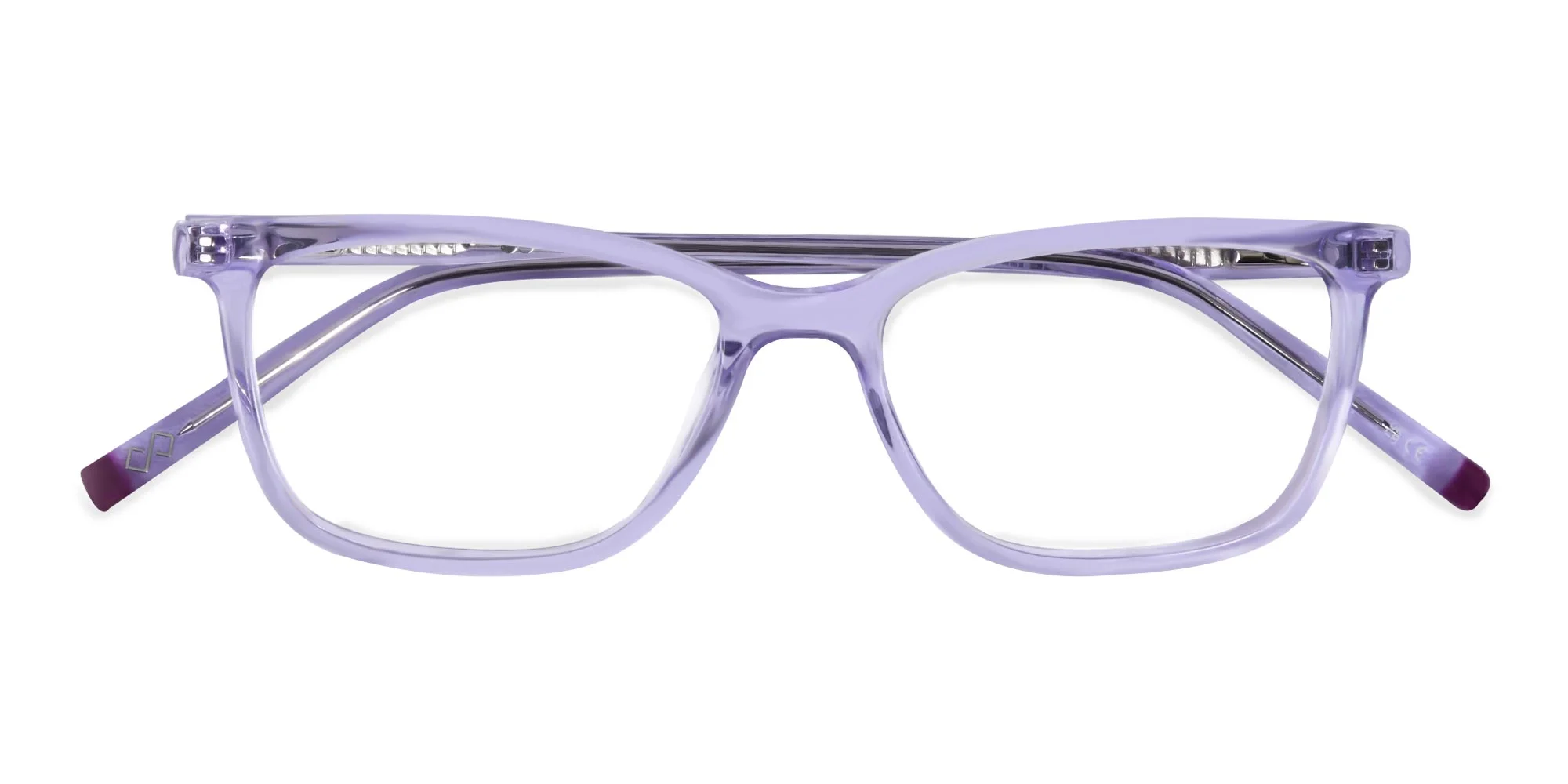 Clear Purple Glasses-1