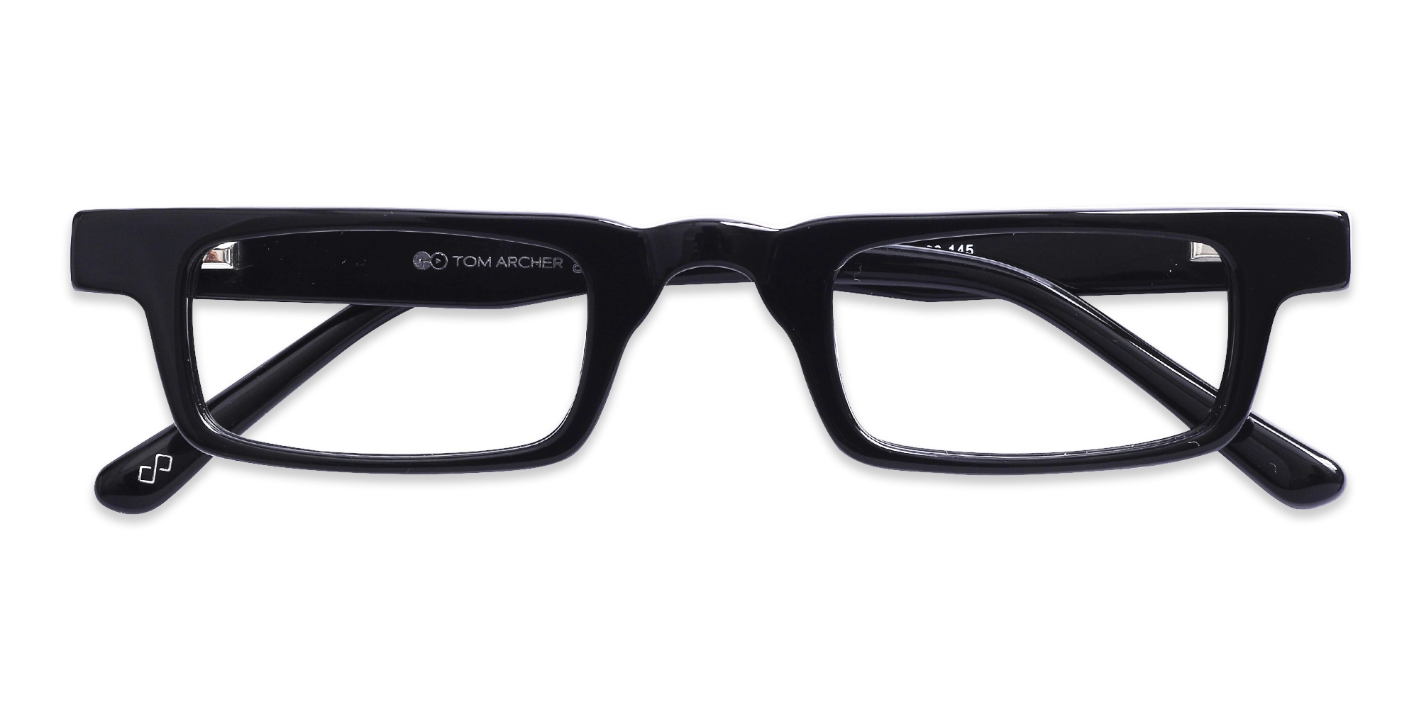 Black Spring Hinge Glasses. 1