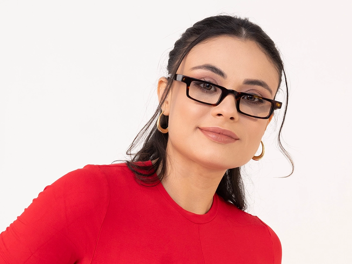 Havana Tortoise Eyeglasses With Spring Hinges 1