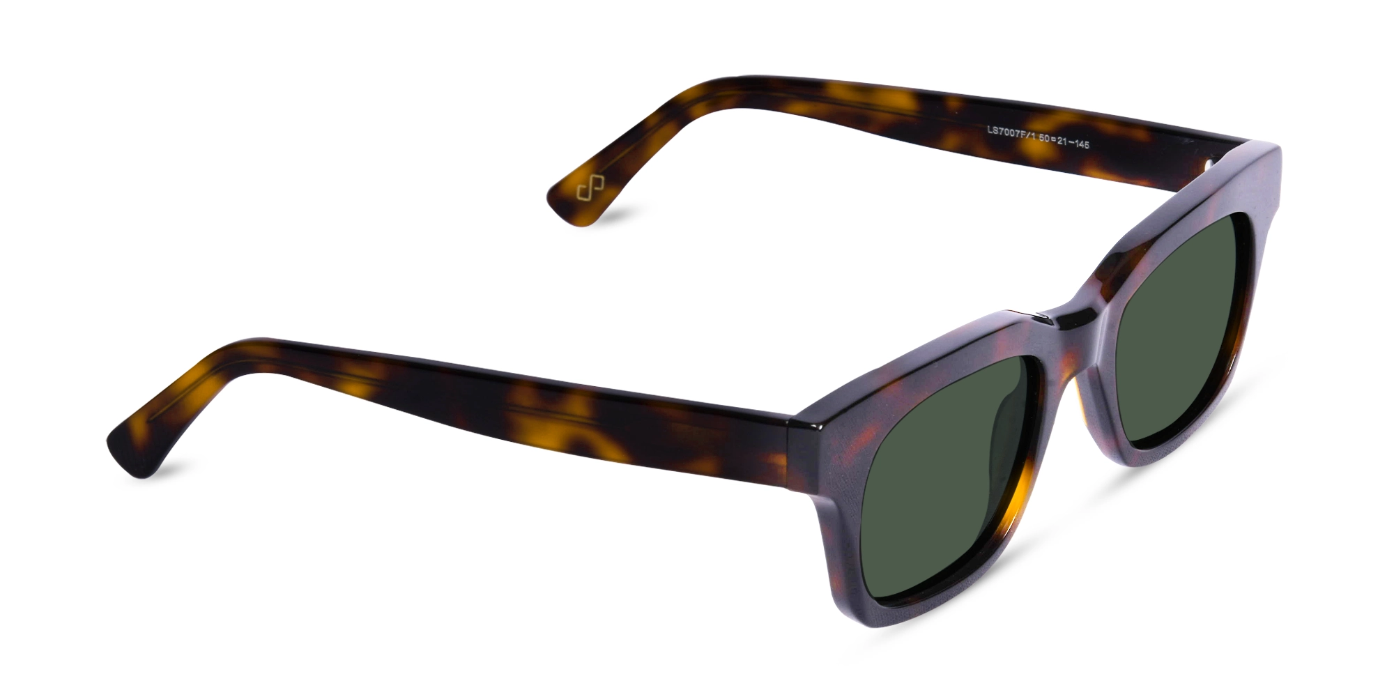 Square Tortoise Shell Sunglasses-1