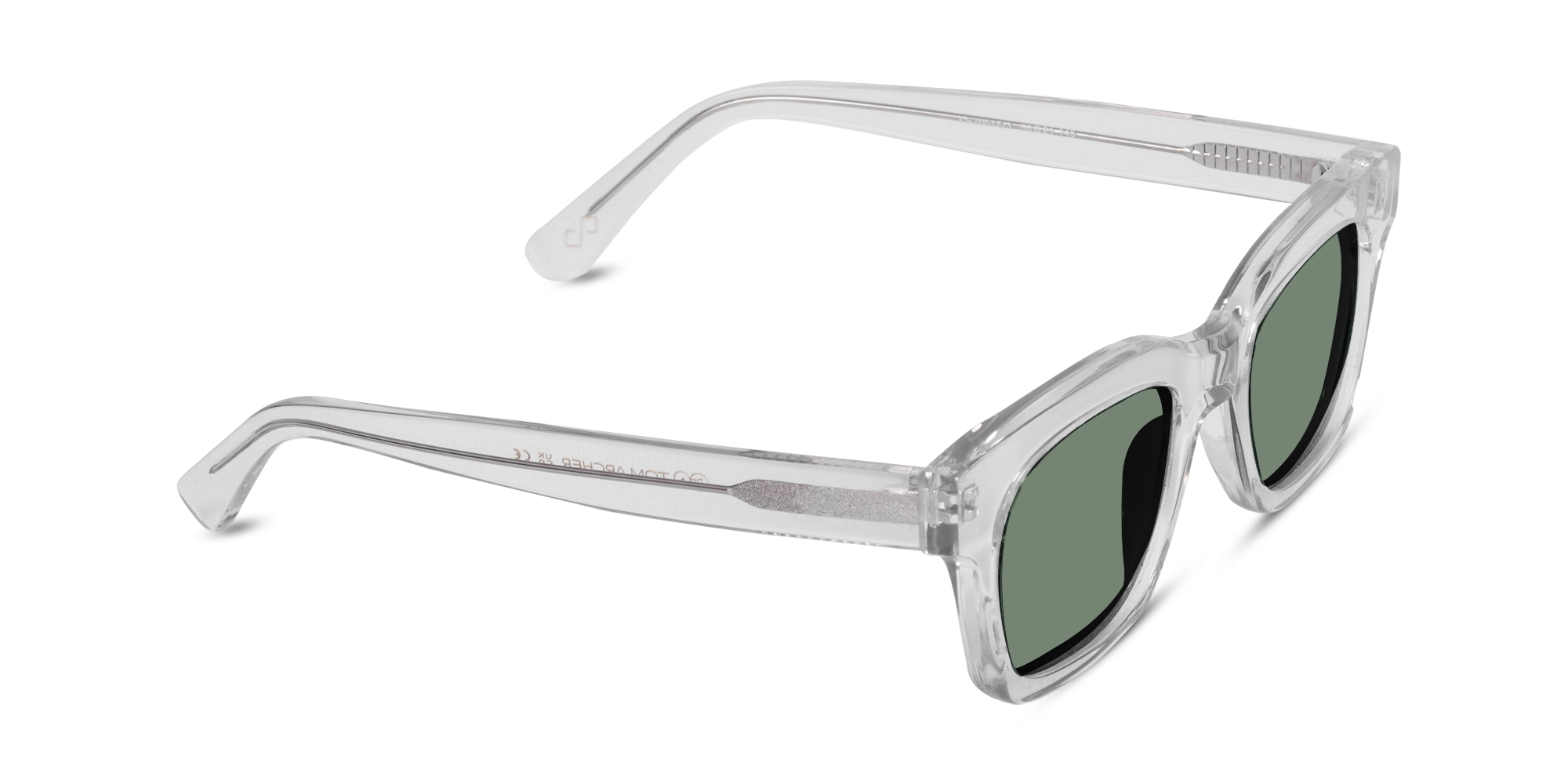 Clear Square Sunglasses-1