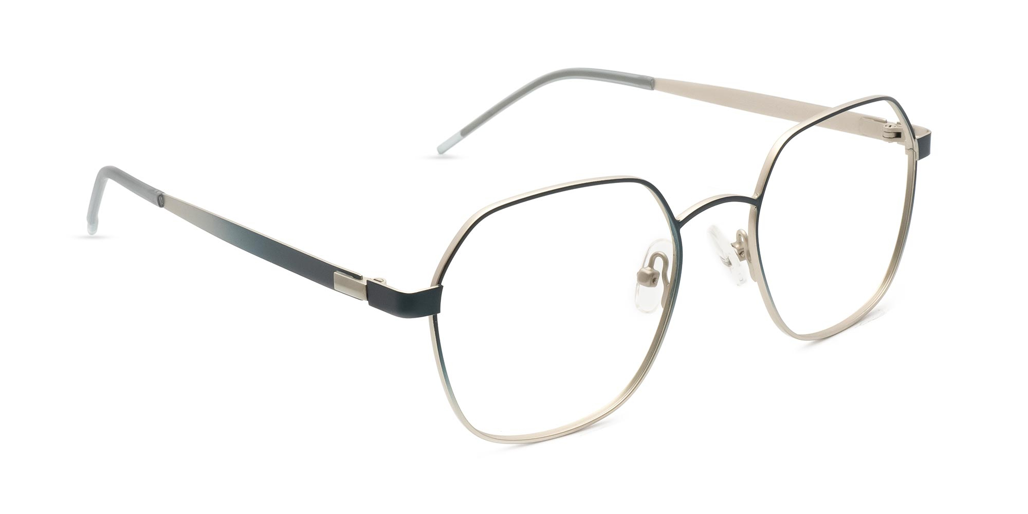 Hexagon Eyeglasses For Men & Women-1